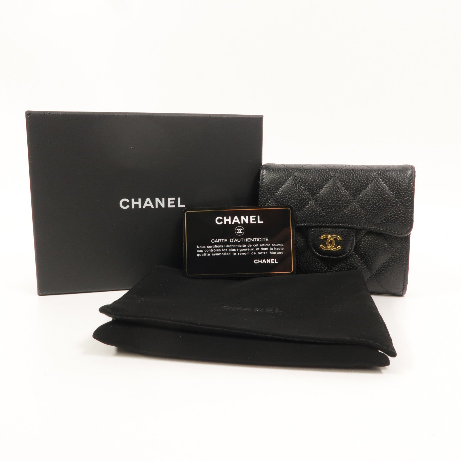 CHANEL 牛皮皮革Classic Small Flap Wallet錢包