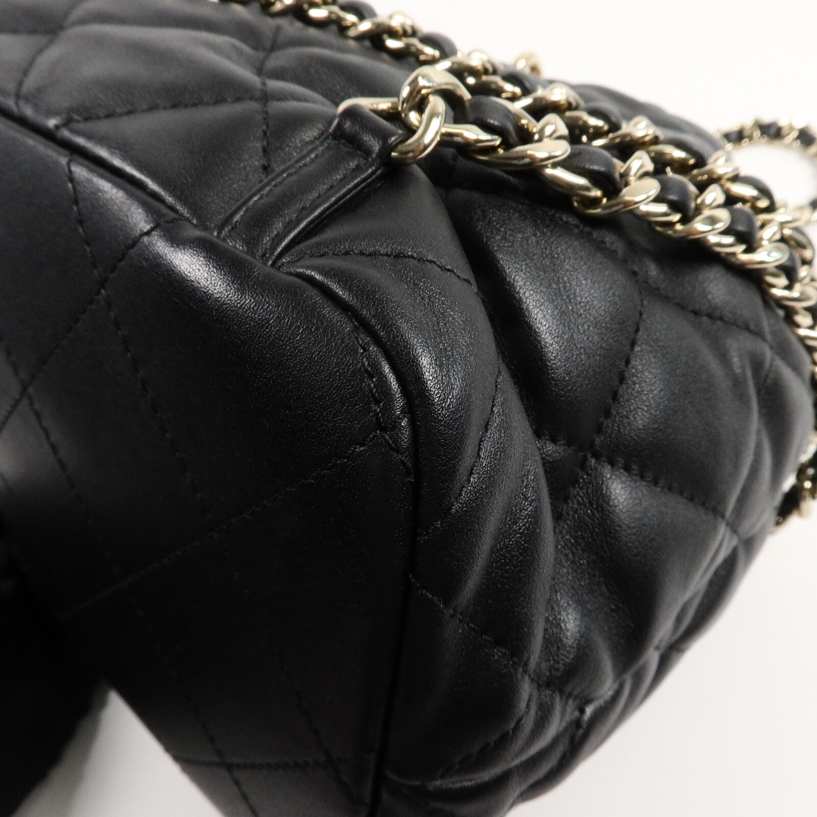 CHANEL 羊皮皮革Backpack背包