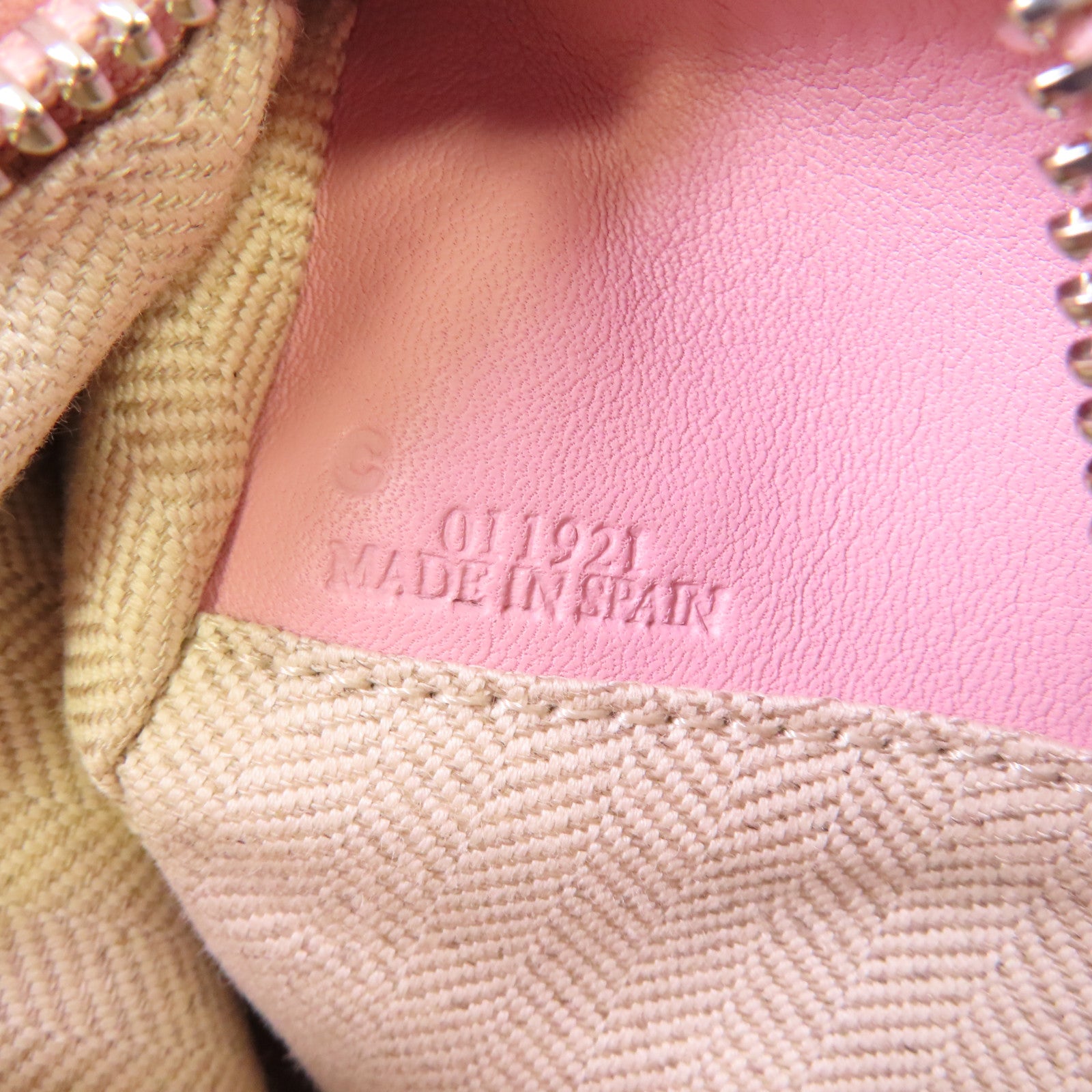 LOEWE 牛皮皮革Small Puzzle 2Way Shoulder Bag銀扣手挽肩背兩用袋粉紅色