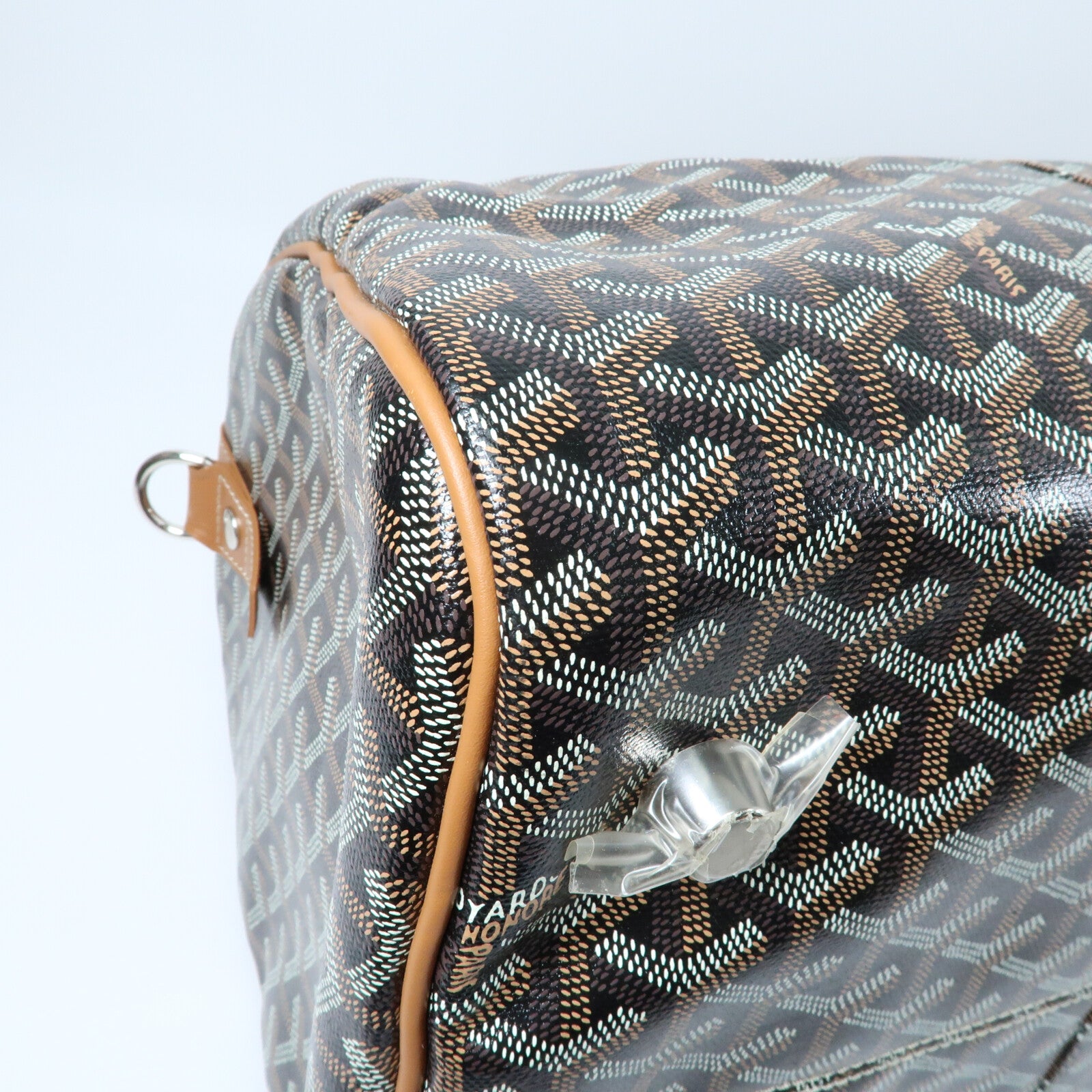 GOYARD 塗層帆布Boston 50 Bag手挽肩背兩用袋