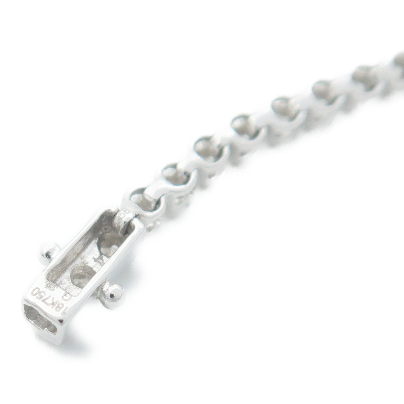 JEWELRY 18K白金Diamond Bracelet鑽石手鏈