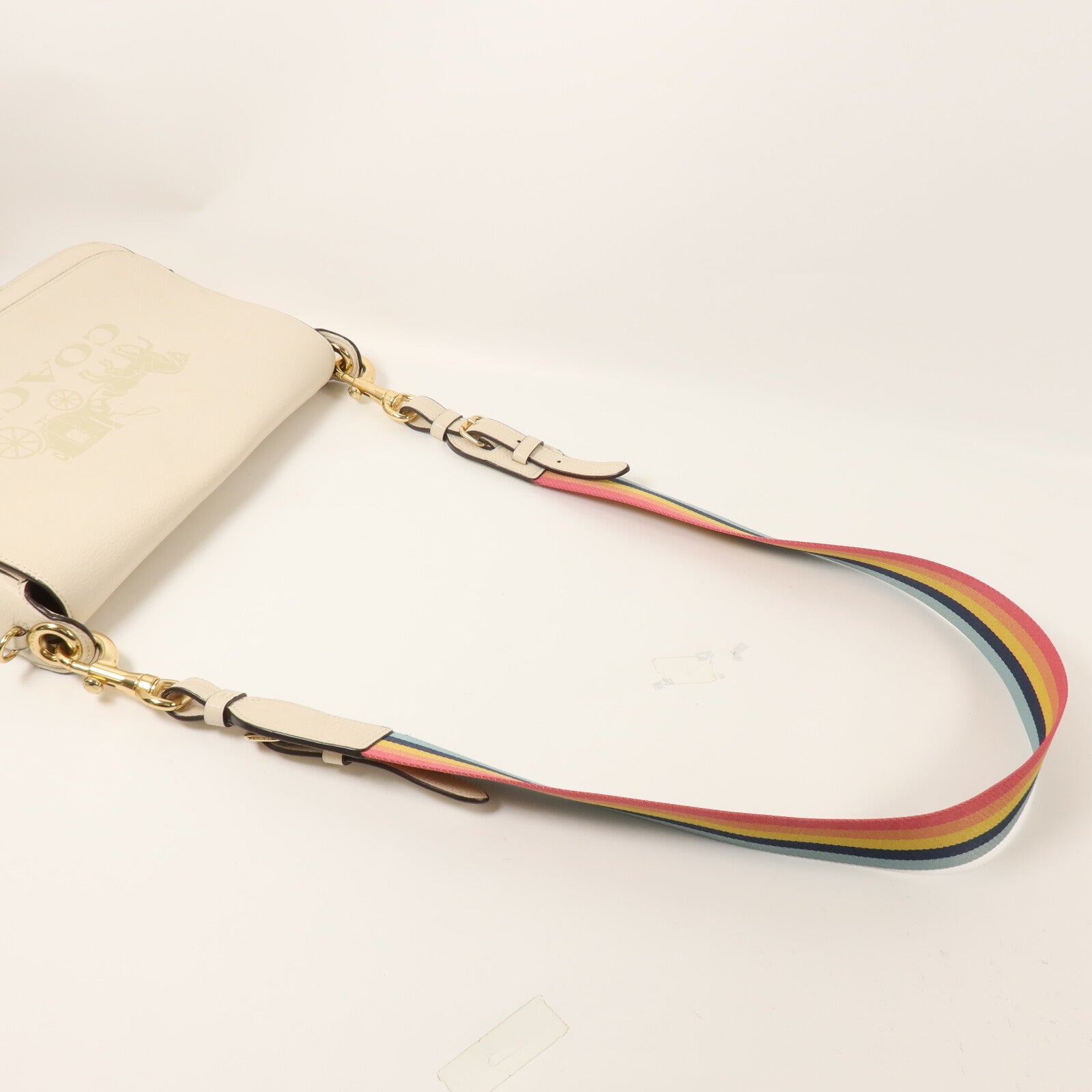COACH 牛皮皮革Shoulder Bag肩背袋