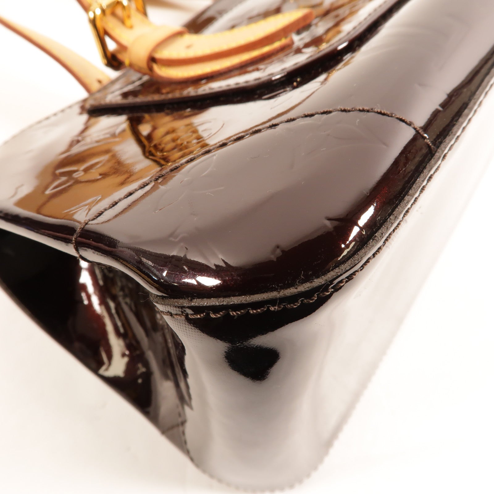 LOUIS VUITTON Vernis Rosewood Avenue金扣肩背袋