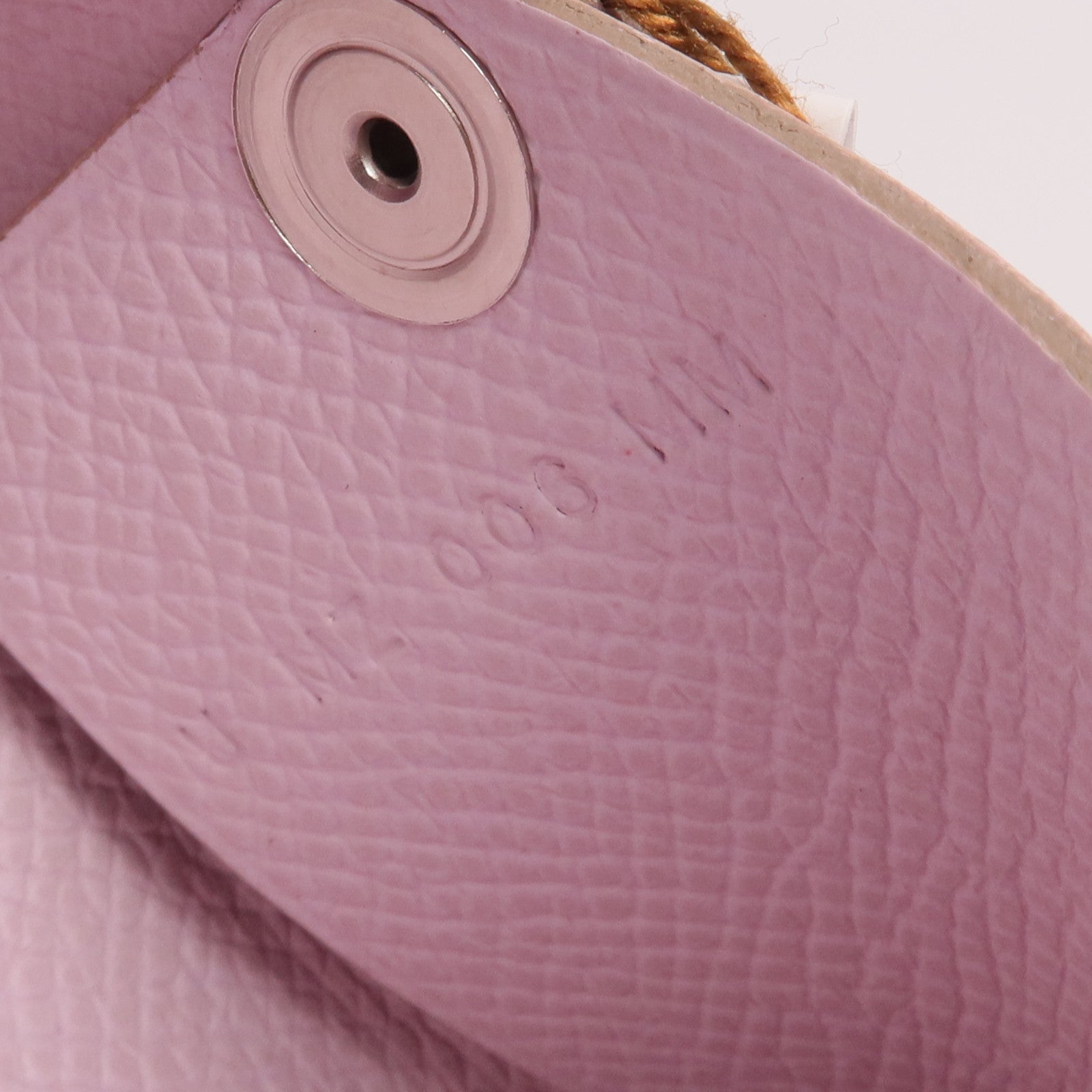 HERMES Epsom皮革Calvi Card Holder卡片套Mauve Pale
