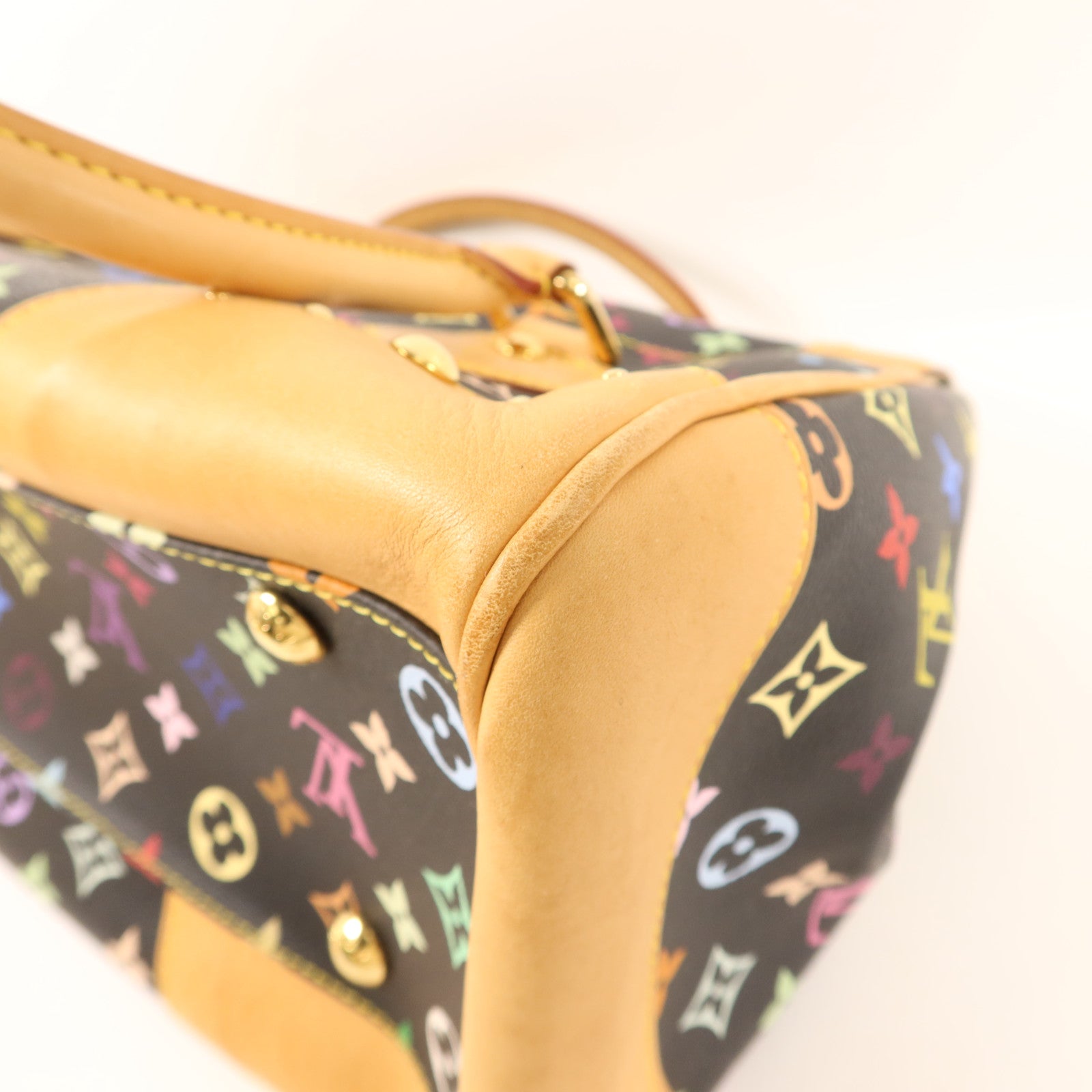 LOUIS VUITTON Monogram Multicolore Beverly GM金扣肩背袋