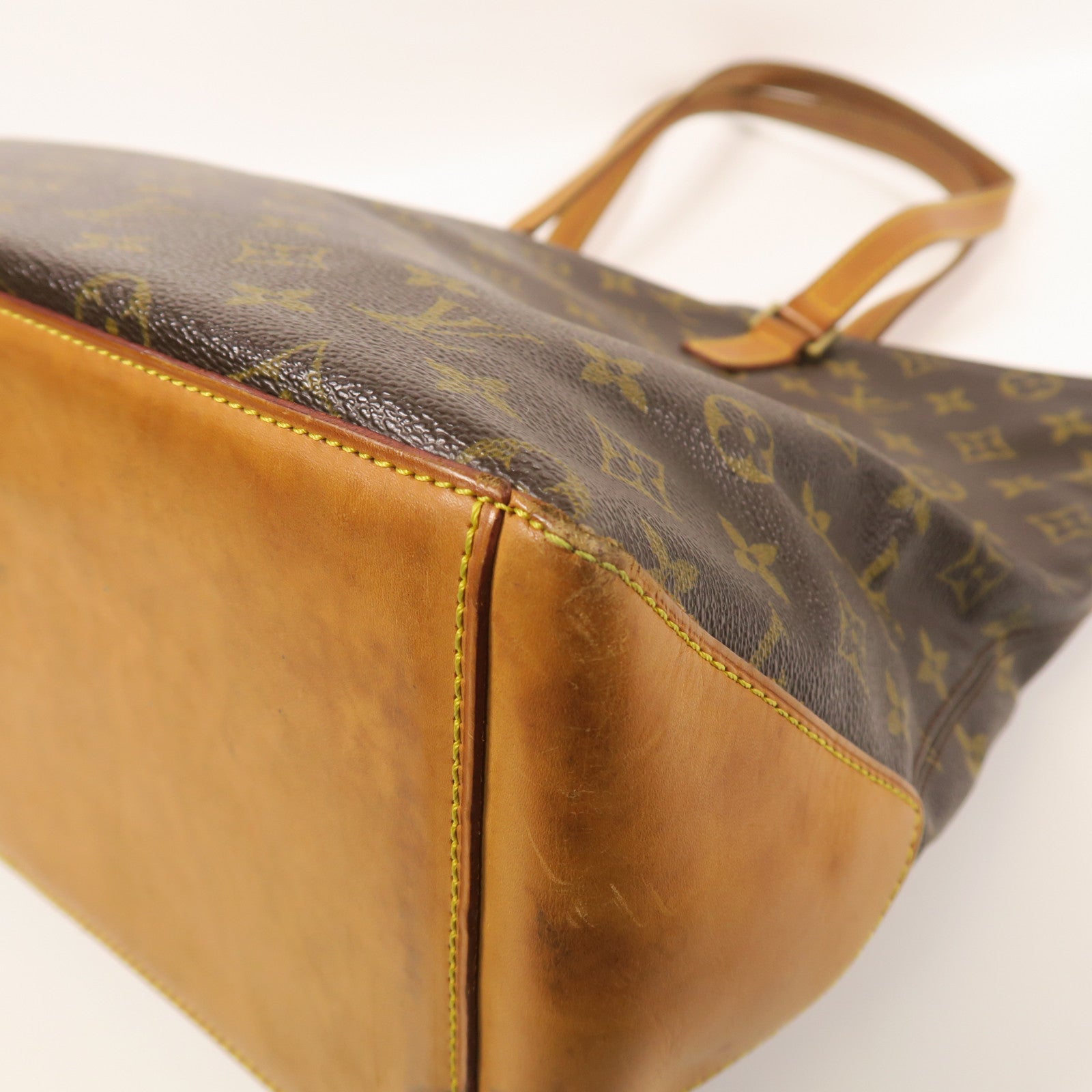 LOUIS VUITTON Monogram Cabas Alto金扣肩背袋