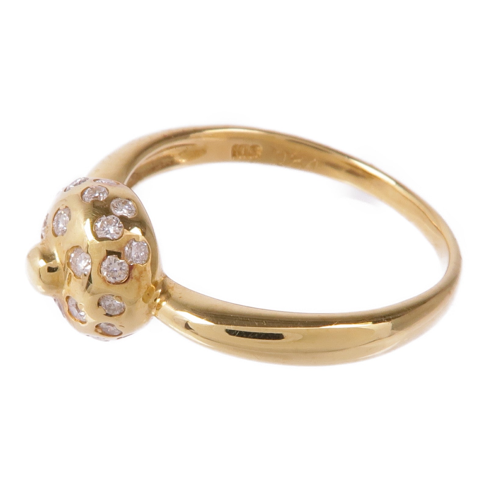 JEWELRY 【激減優惠】18K黃金Diamond Ring鑽石戒指US#6