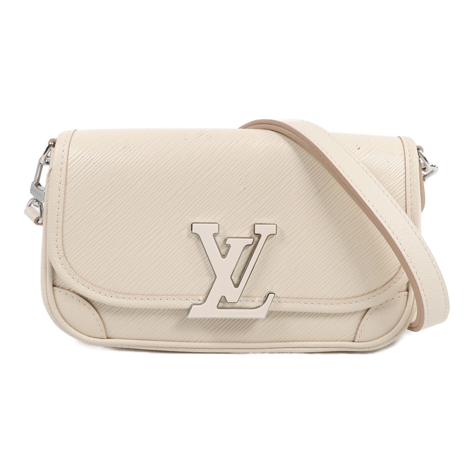 LOUIS VUITTON Epi Buci銀扣肩背袋