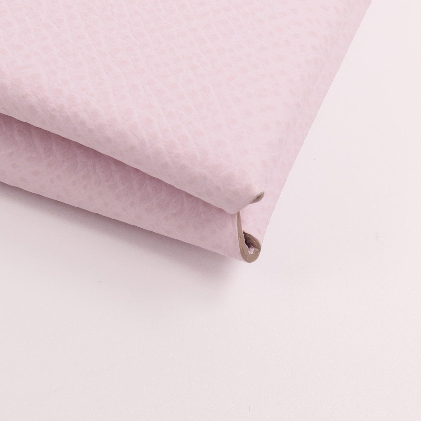 HERMES Epsom皮革Calvi Card Holder卡片套Mauve Pale