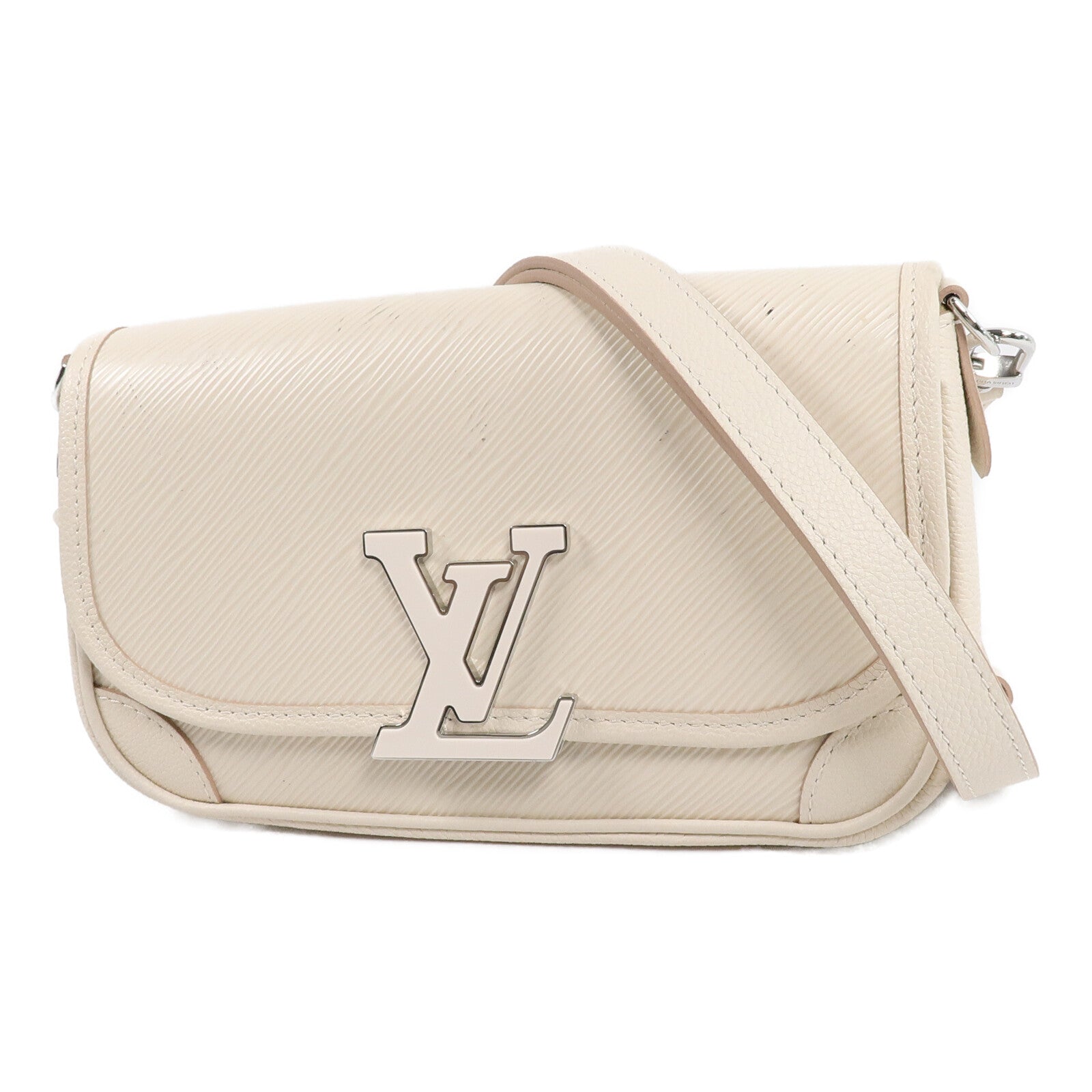 LOUIS VUITTON Epi Buci銀扣肩背袋