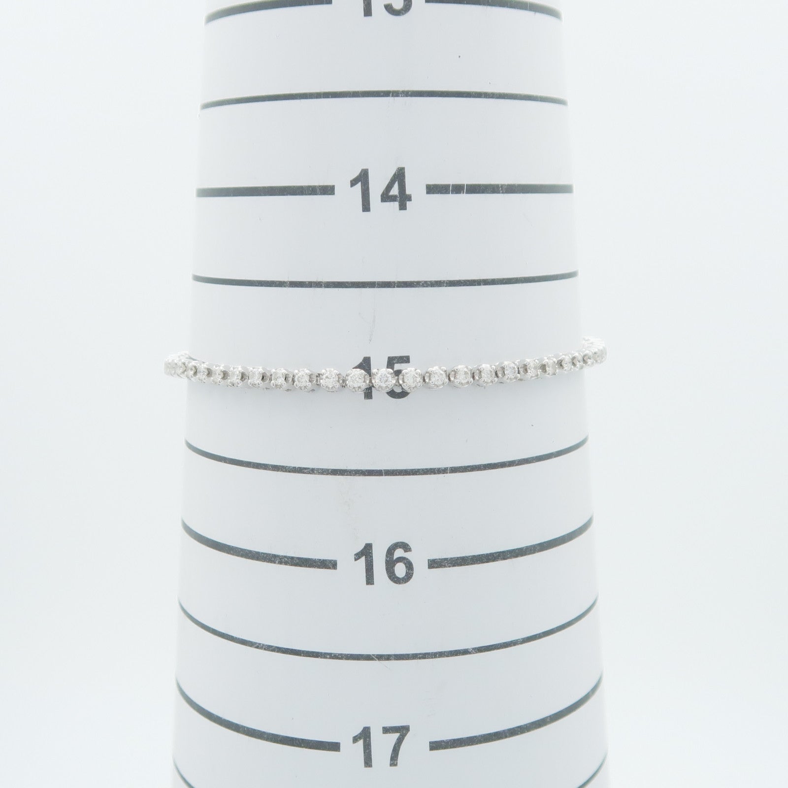 JEWELRY 18K白金Diamond Bracelet鑽石手鏈