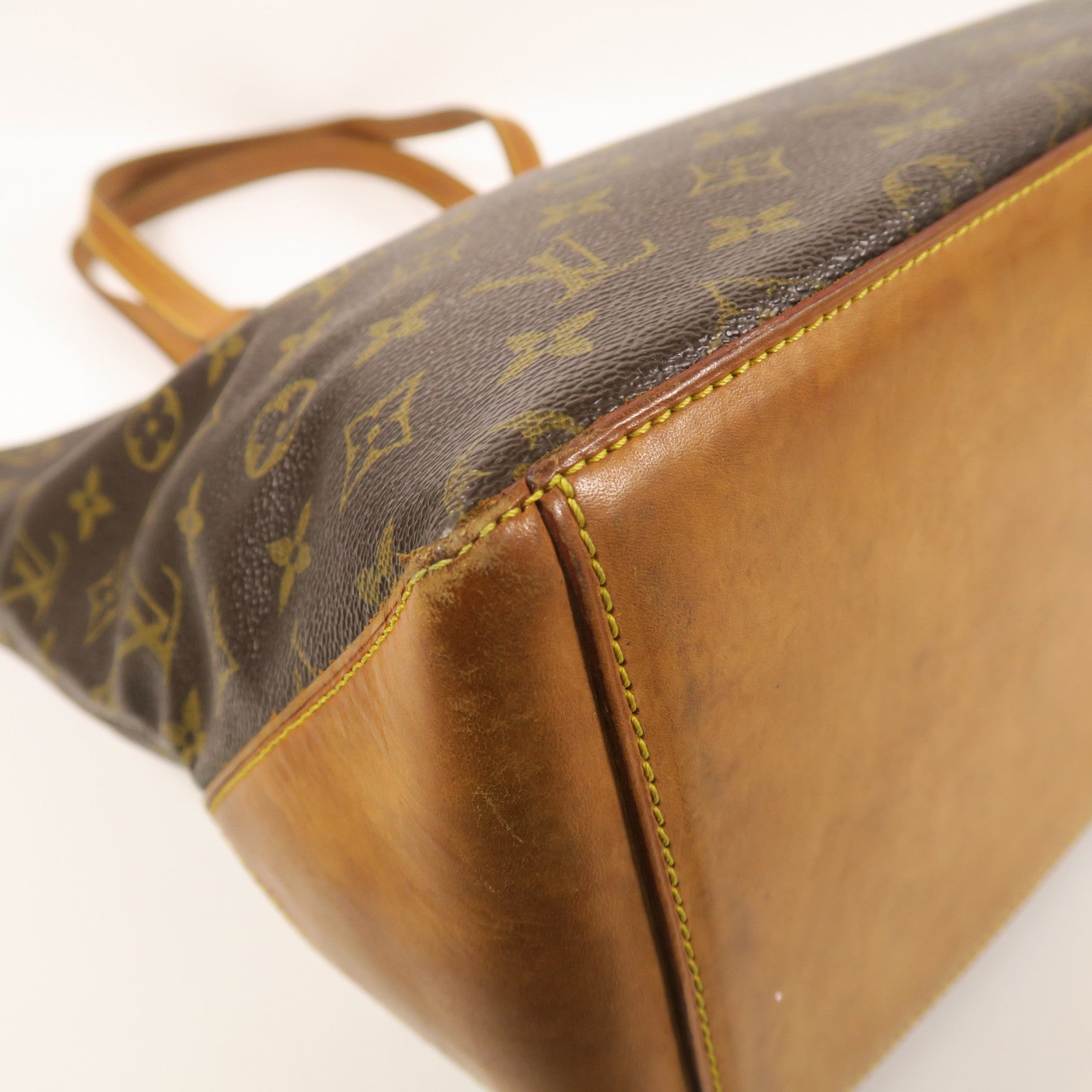 LOUIS VUITTON Monogram Cabas Alto金扣肩背袋