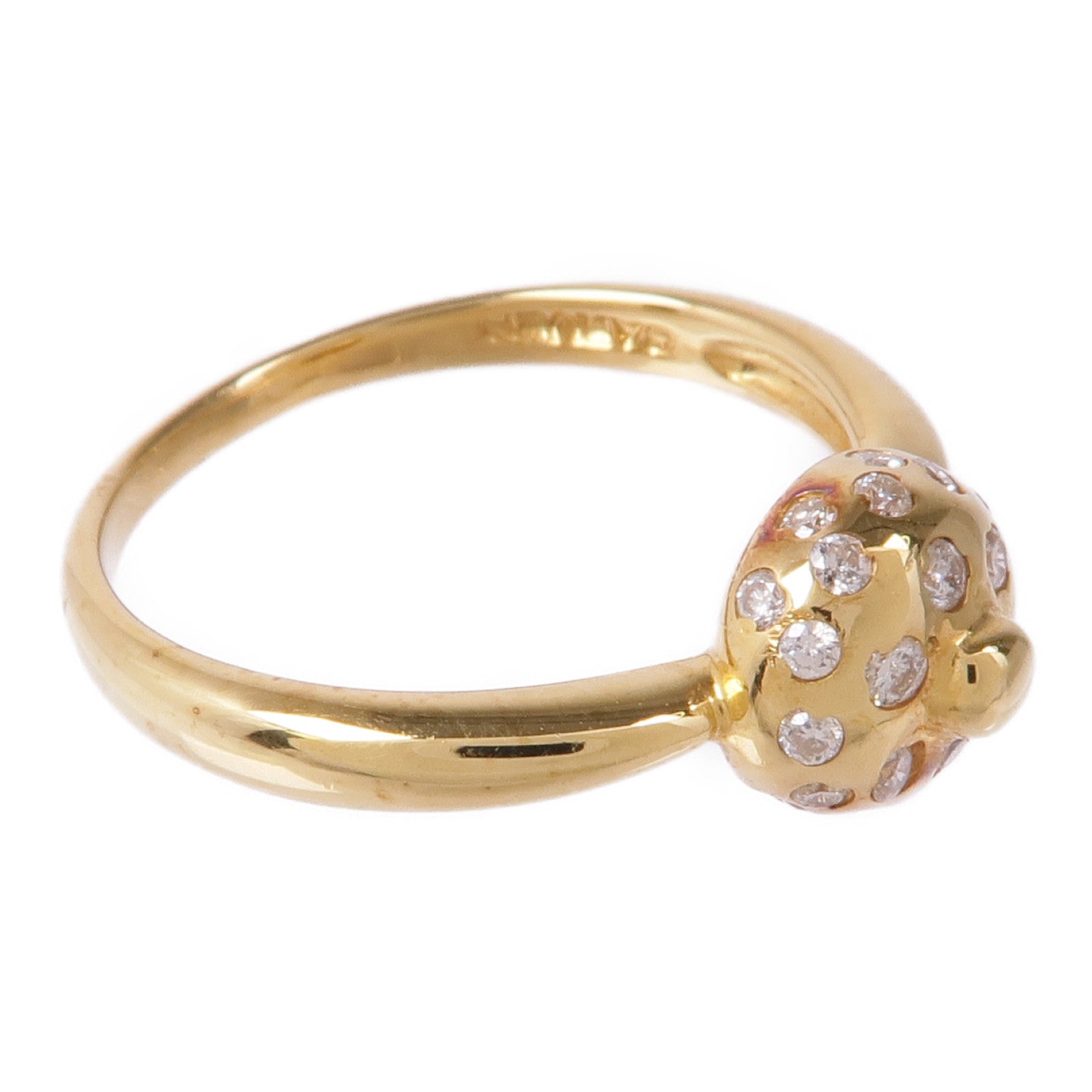 JEWELRY 【激減優惠】18K黃金Diamond Ring鑽石戒指US#6
