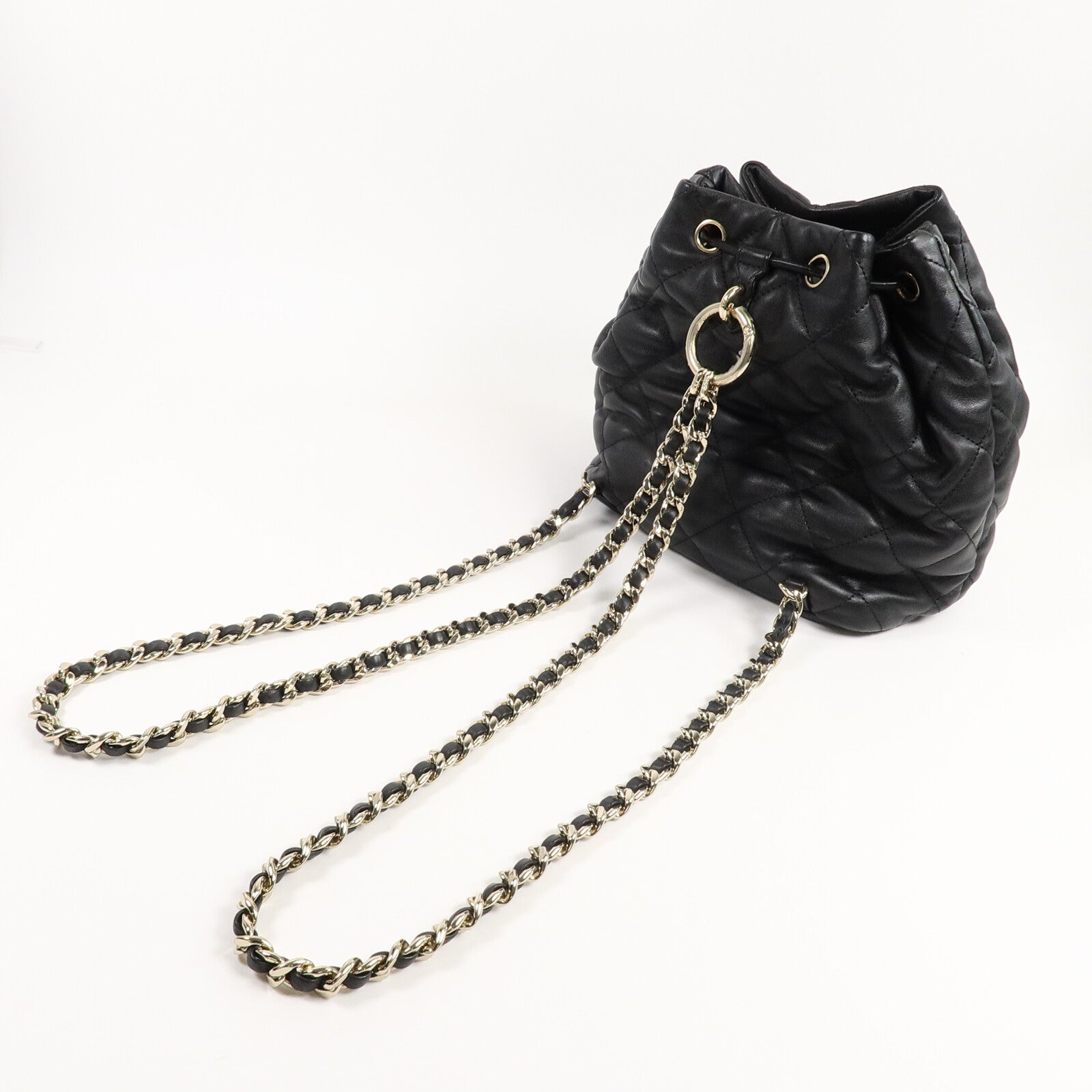 CHANEL 羊皮皮革Backpack背包