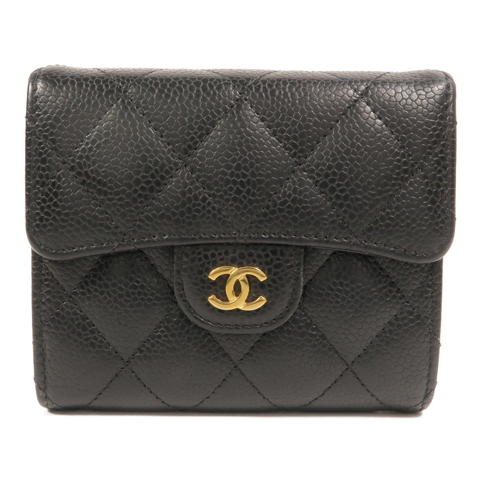 CHANEL 牛皮皮革Classic Small Flap Wallet錢包