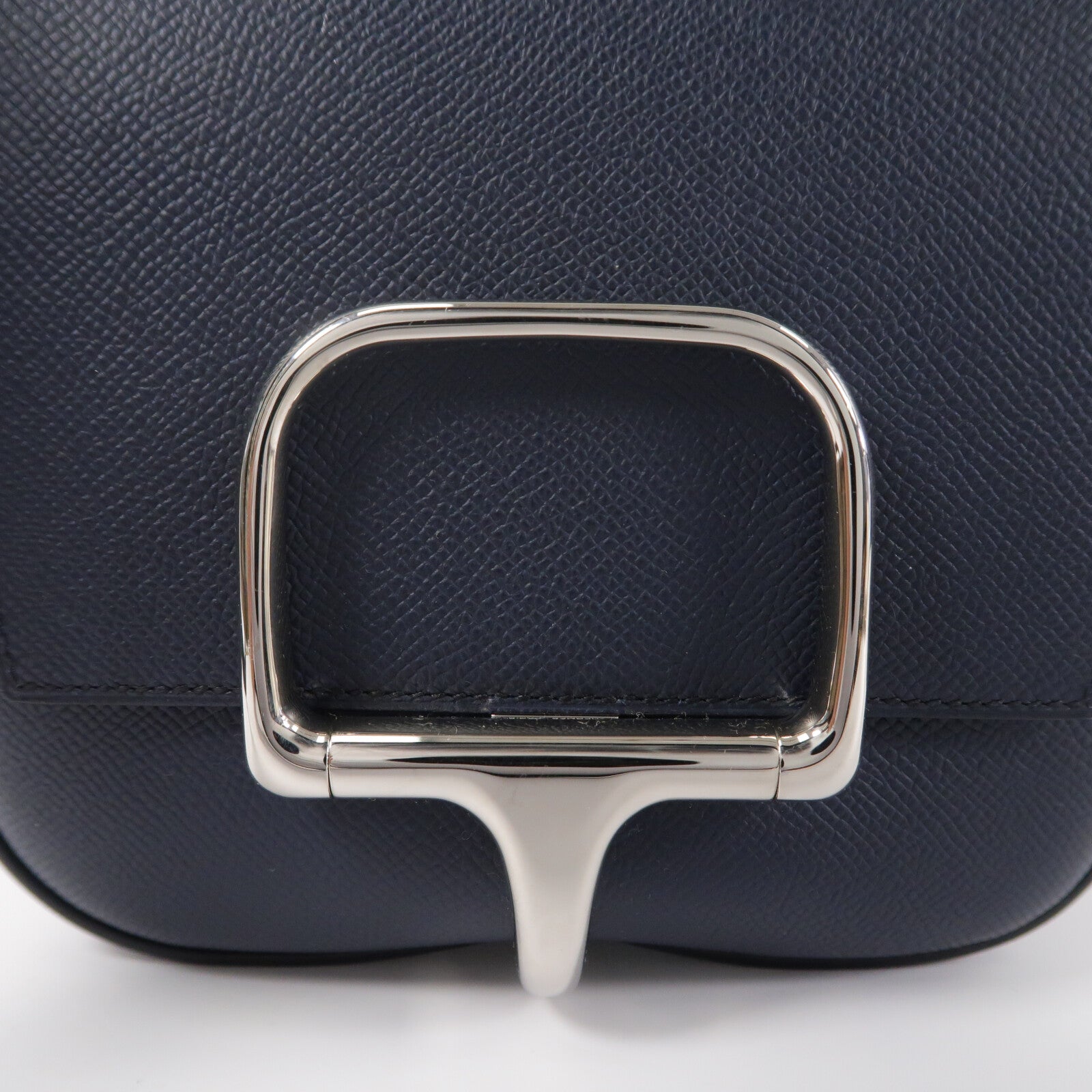 HERMES Epsom皮革Della Cavalleria Mini肩背袋Blue Nuit