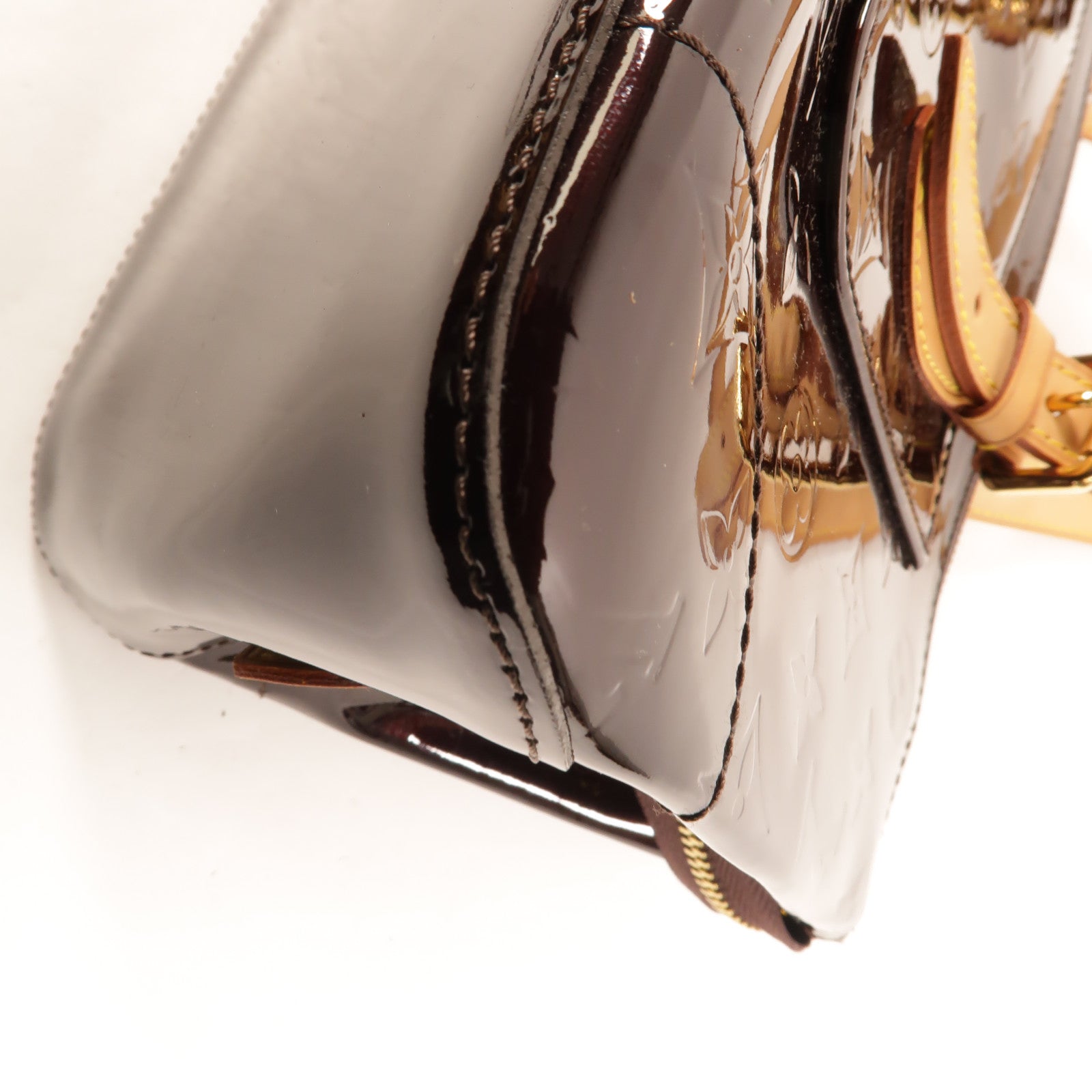 LOUIS VUITTON Vernis Rosewood Avenue金扣肩背袋