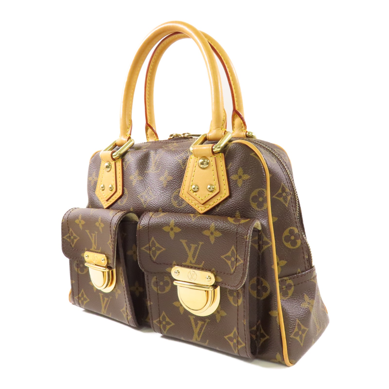 LOUIS VUITTON Monogram Manhattan PM手挽袋