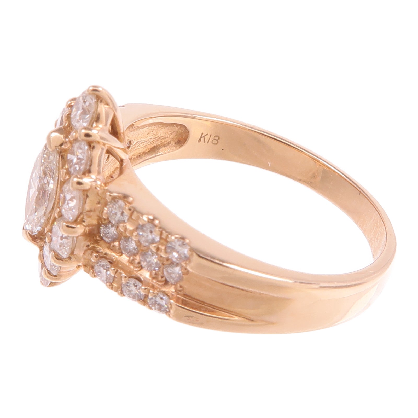JEWELRY 18K玫瑰金Diamond Ring鑽石戒指