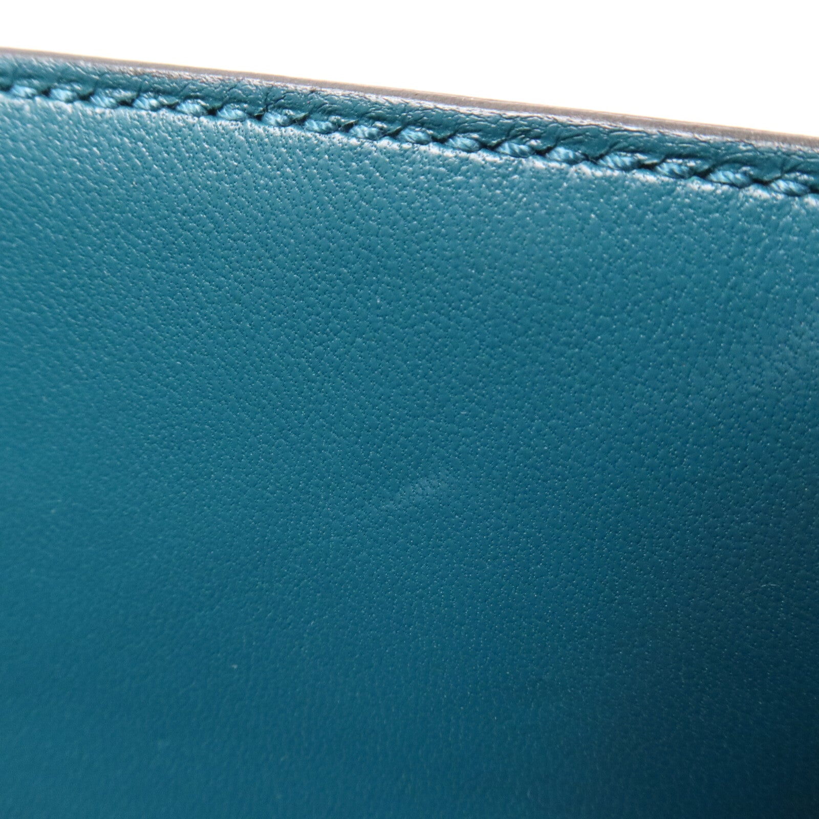 HERMES Evercolor皮革Constance Mini肩背袋Vert Bosphore