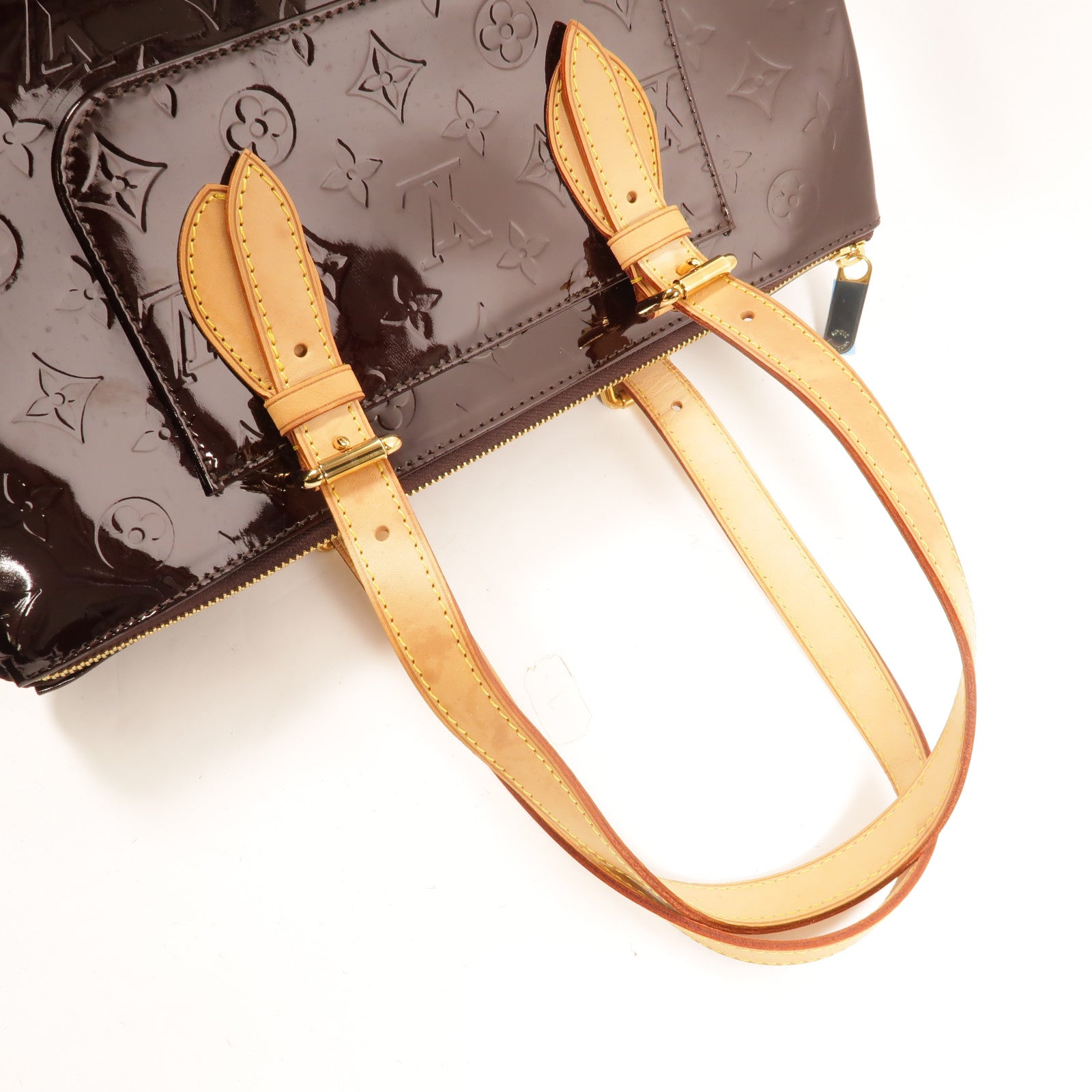 LOUIS VUITTON Vernis Rosewood Avenue金扣肩背袋