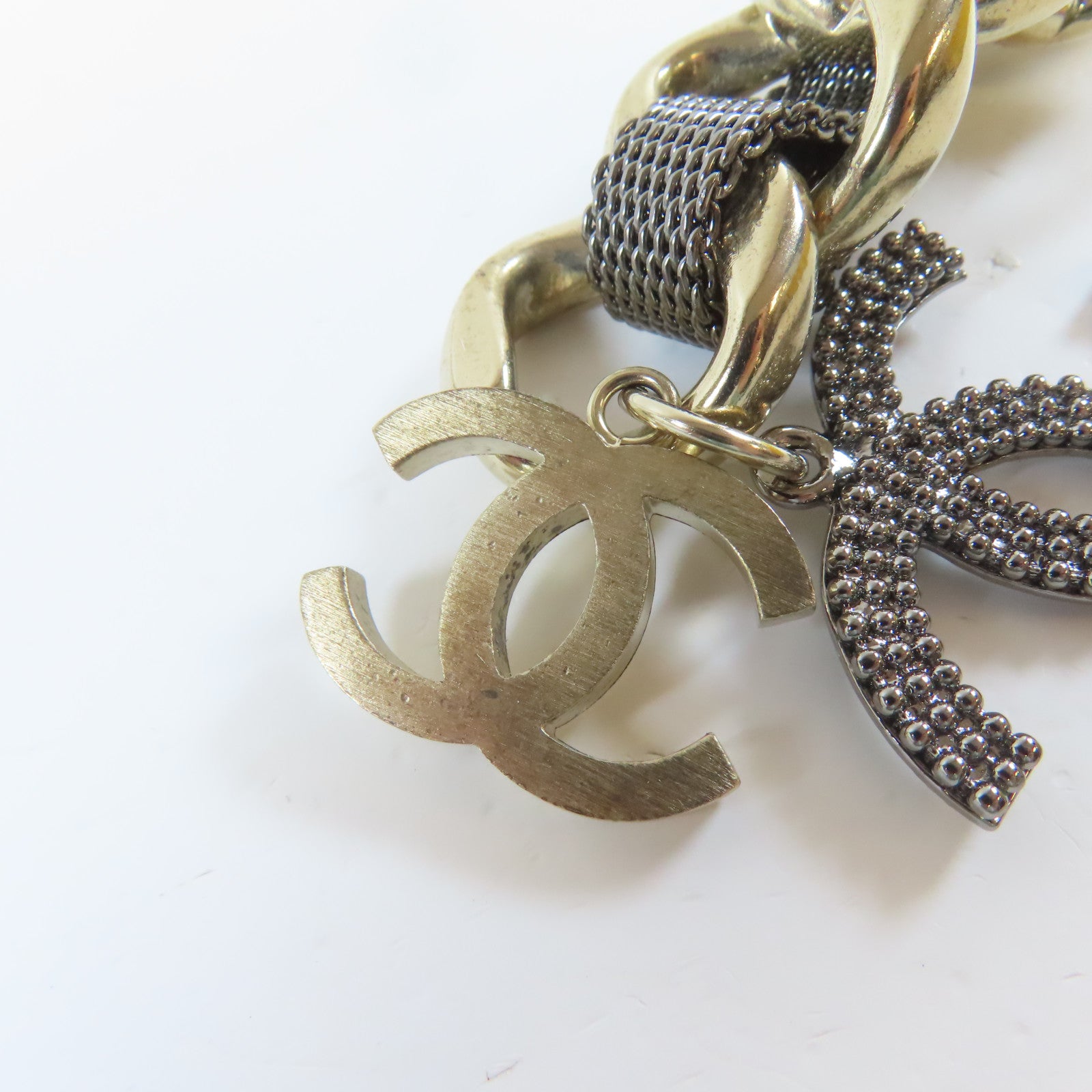 CHANEL 【激減優惠】金屬Chain Belt腰帶金色/銀色