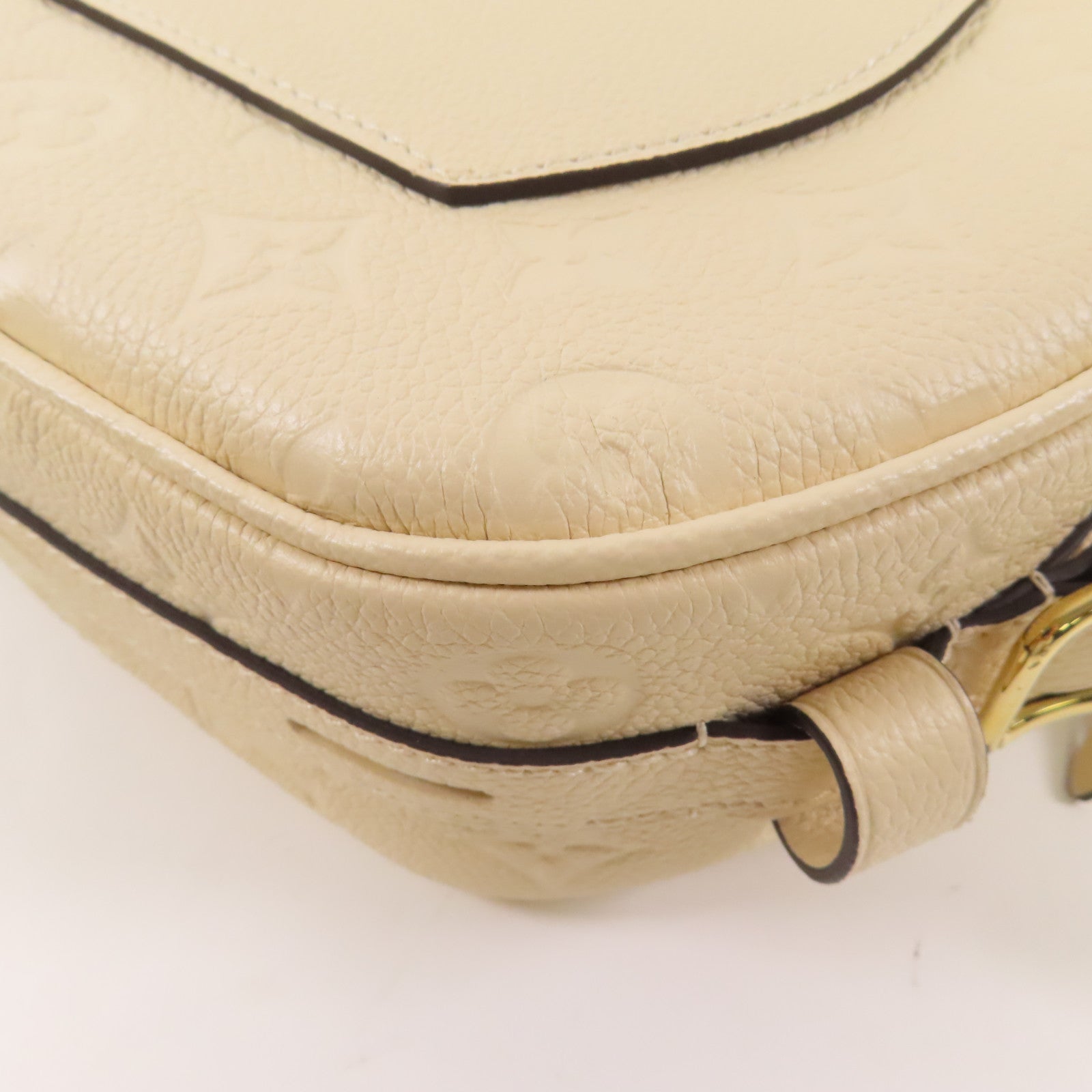 LOUIS VUITTON LV GHW Bolite Chapeau Souple M45276 Monogram Empreinte Beige