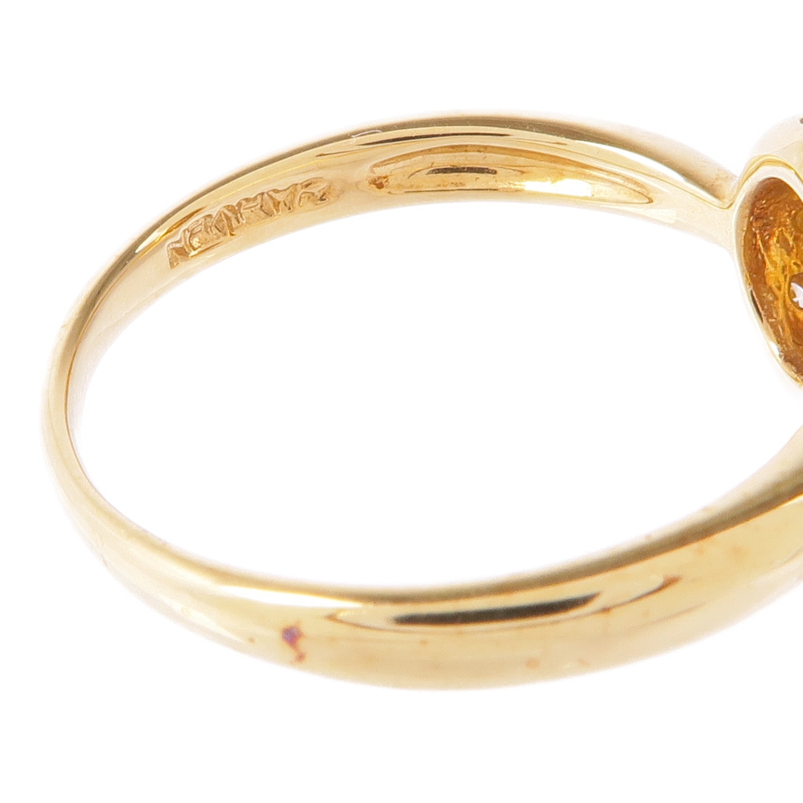 JEWELRY 【激減優惠】18K黃金Diamond Ring鑽石戒指US#6