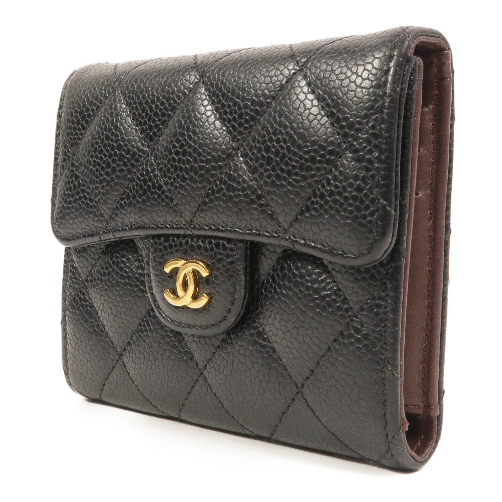 CHANEL 牛皮皮革Classic Small Flap Wallet錢包
