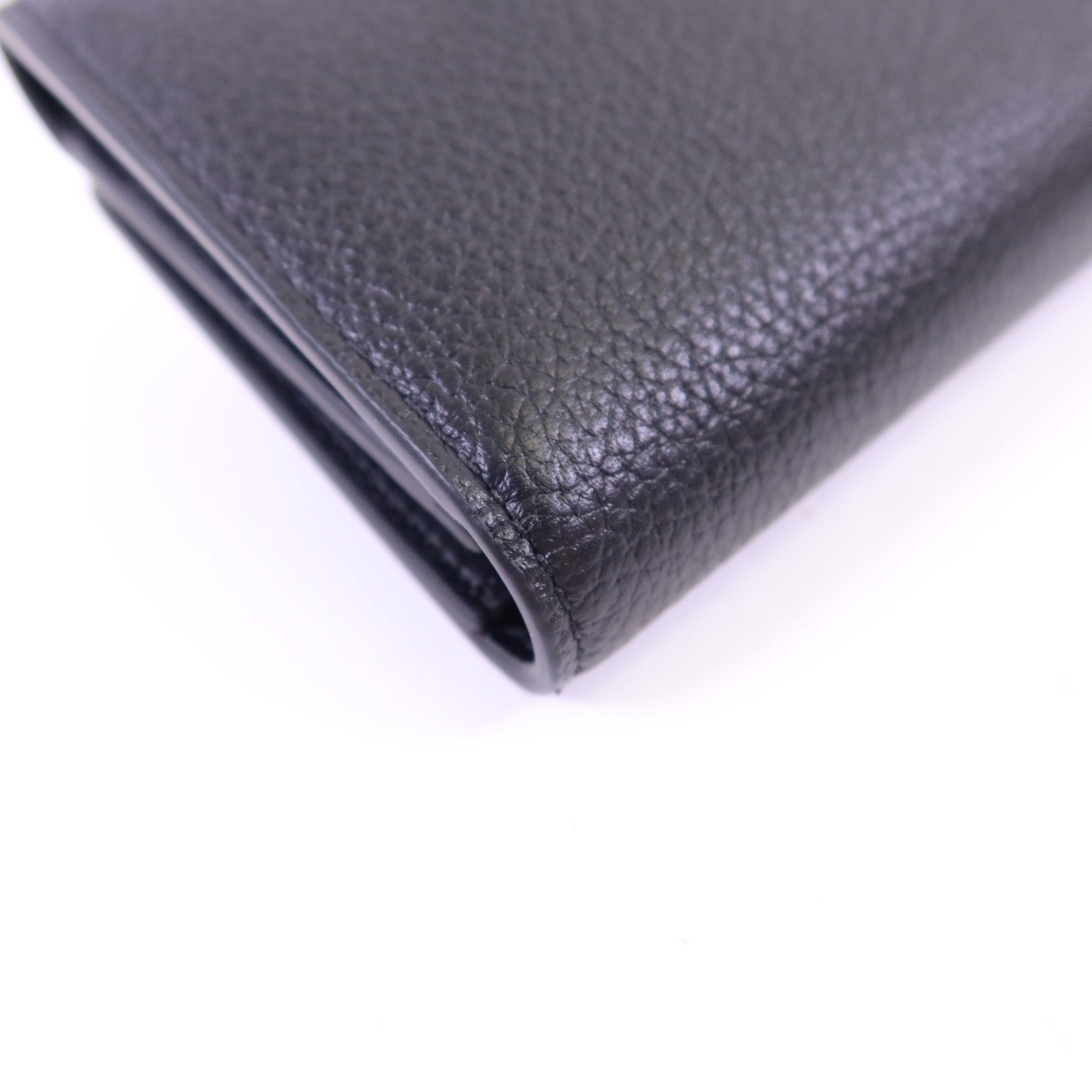 CELINE 牛皮皮革Fine Strap Wallet金扣錢包
