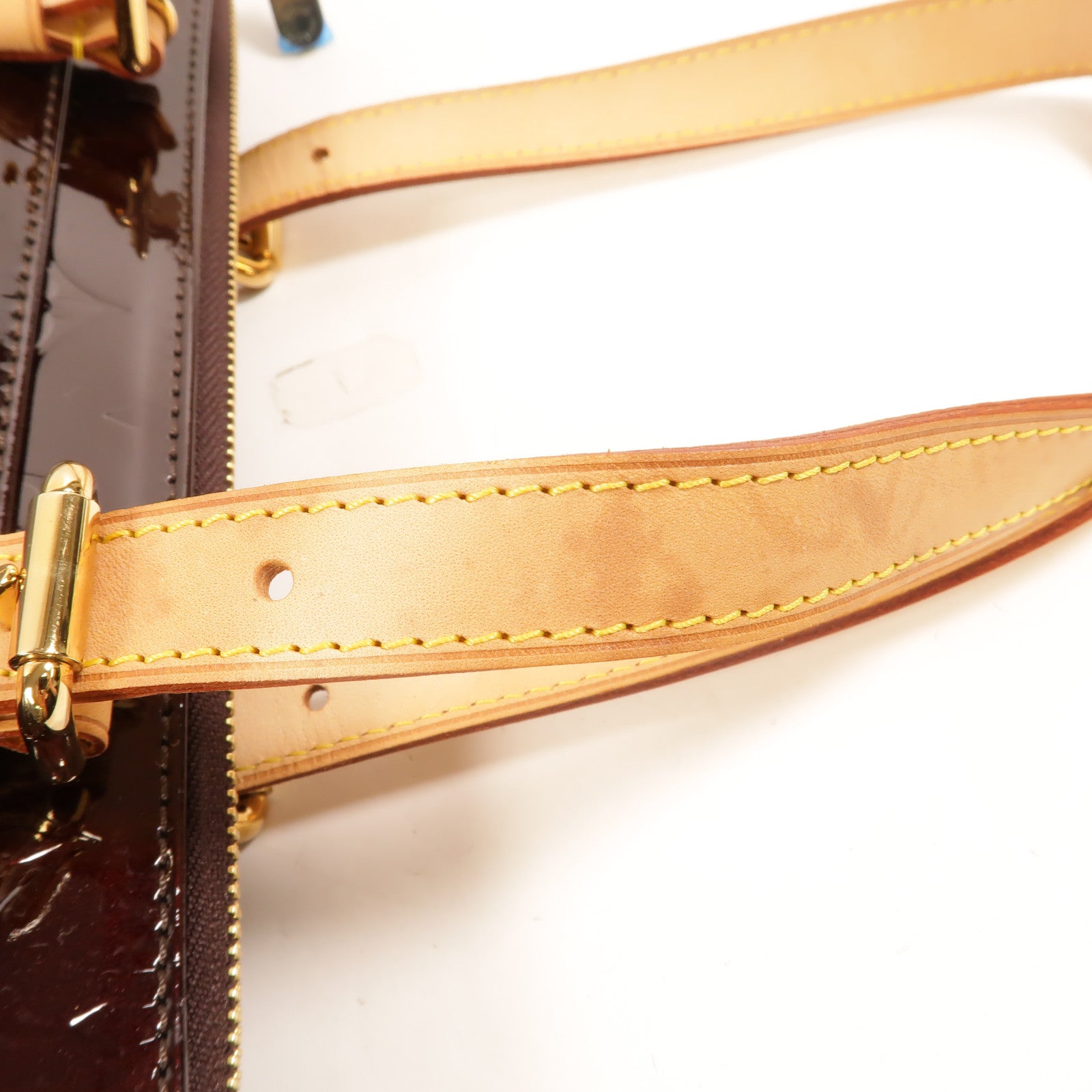 LOUIS VUITTON Vernis Rosewood Avenue金扣肩背袋