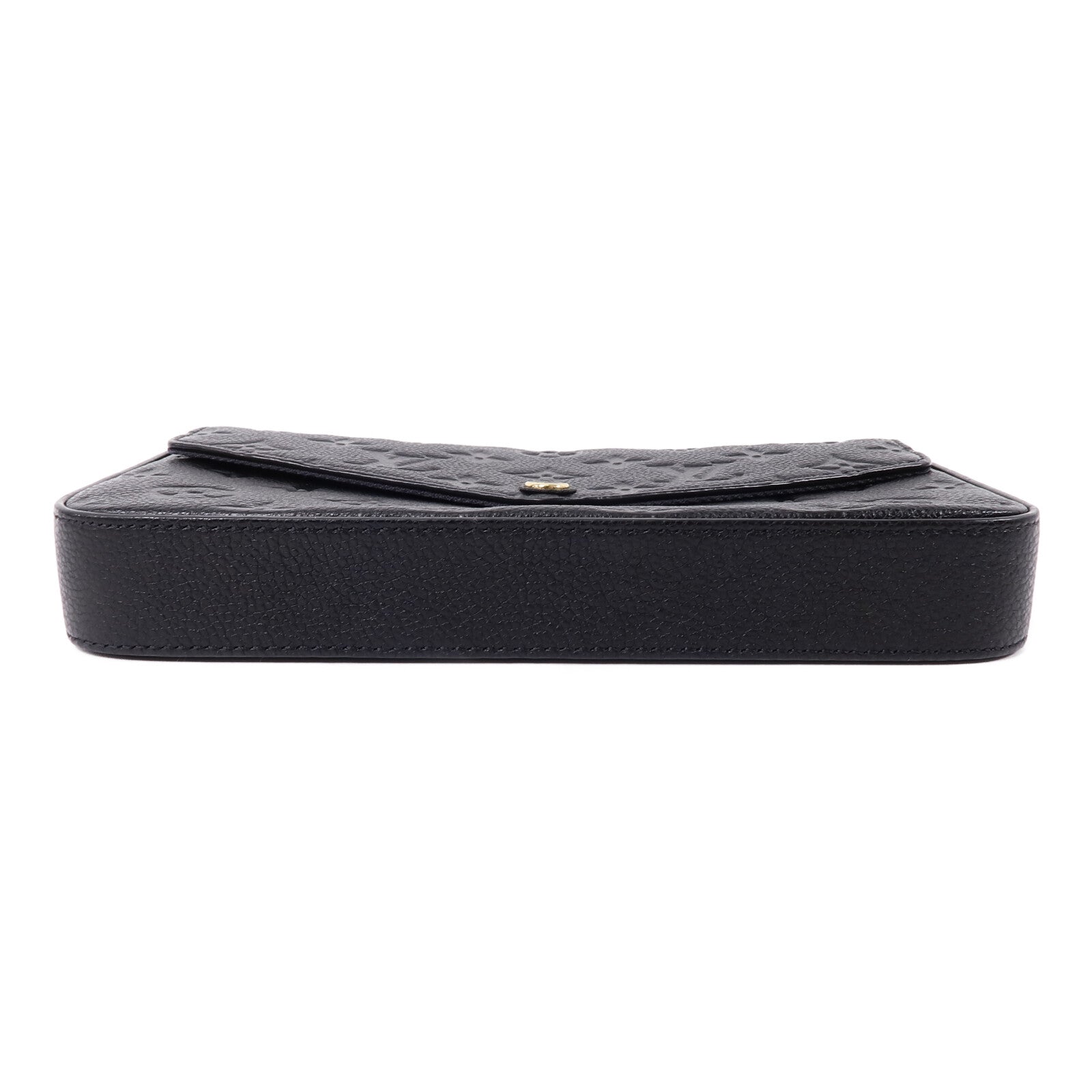 LOUIS VUITTON Monogram Empreinte Felicie Pochette鏈帶肩背袋