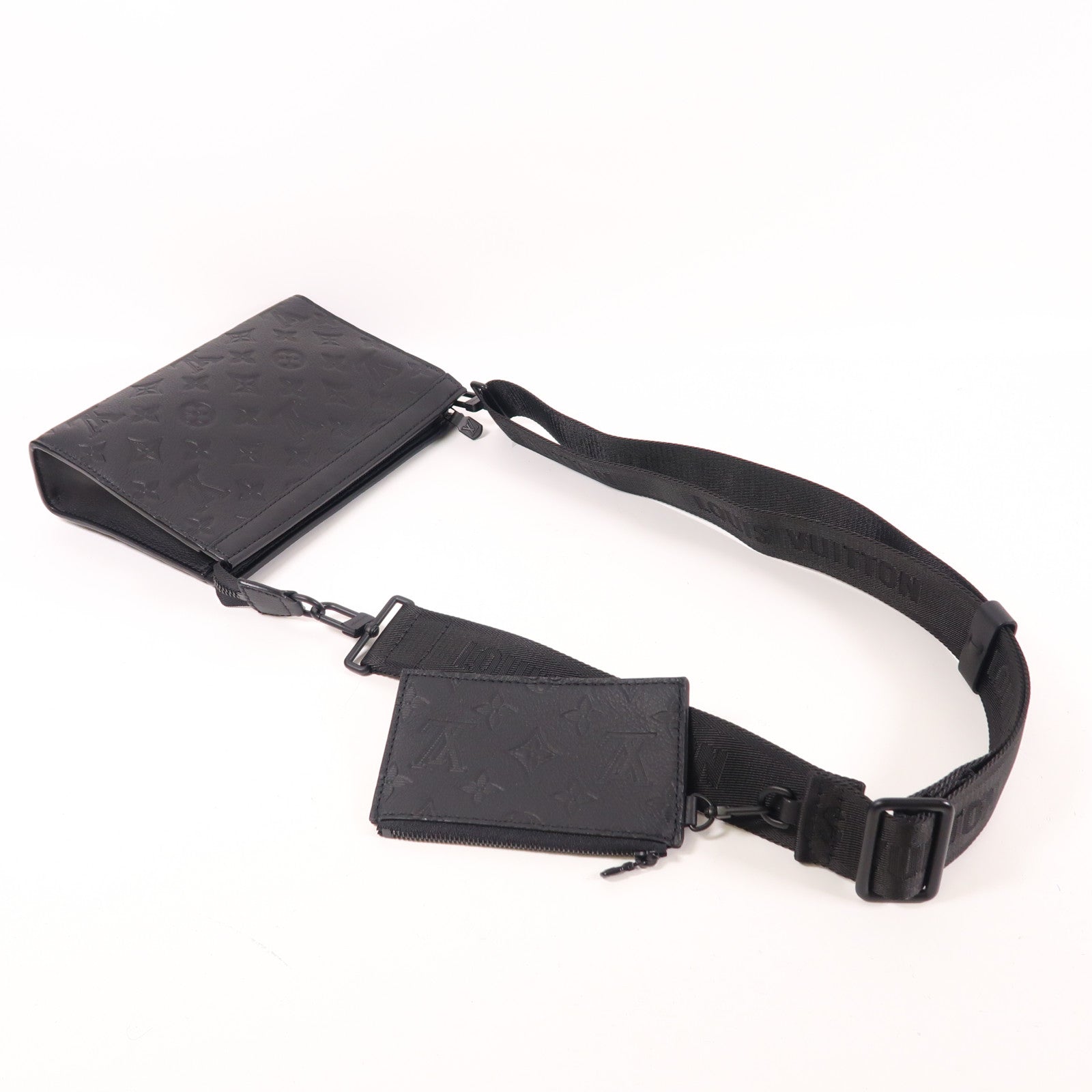 LOUIS VUITTON Monogram Shadow Gaston肩背袋