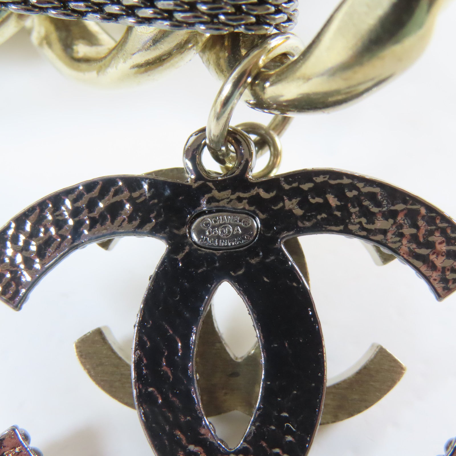 CHANEL 【激減優惠】金屬Chain Belt腰帶金色/銀色