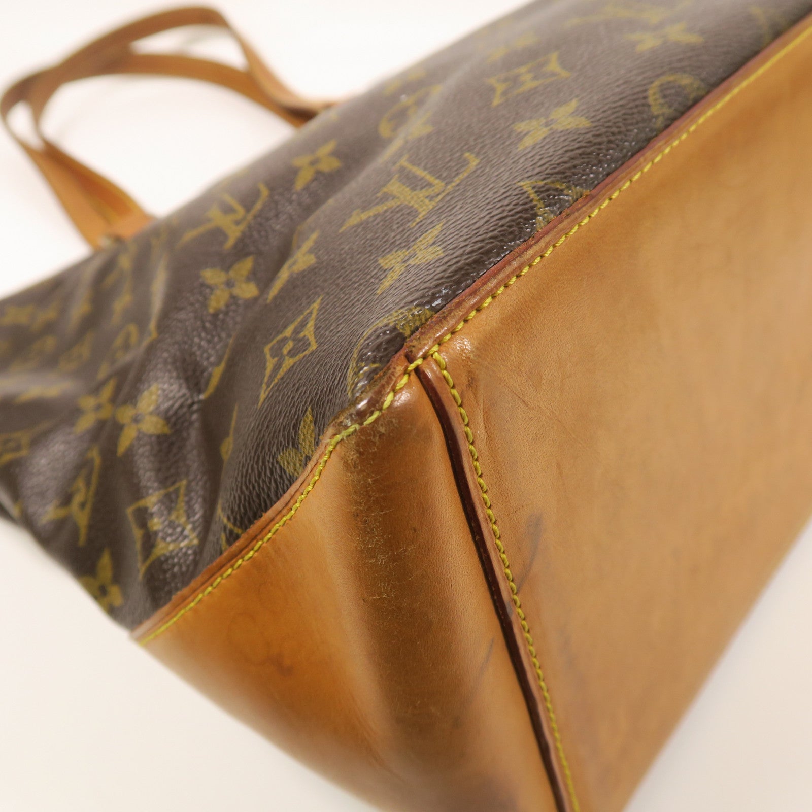 LOUIS VUITTON Monogram Cabas Alto金扣肩背袋