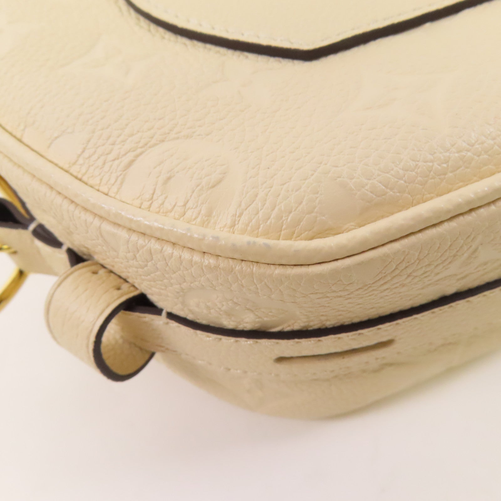 LOUIS VUITTON LV GHW Bolite Chapeau Souple M45276 Monogram Empreinte Beige