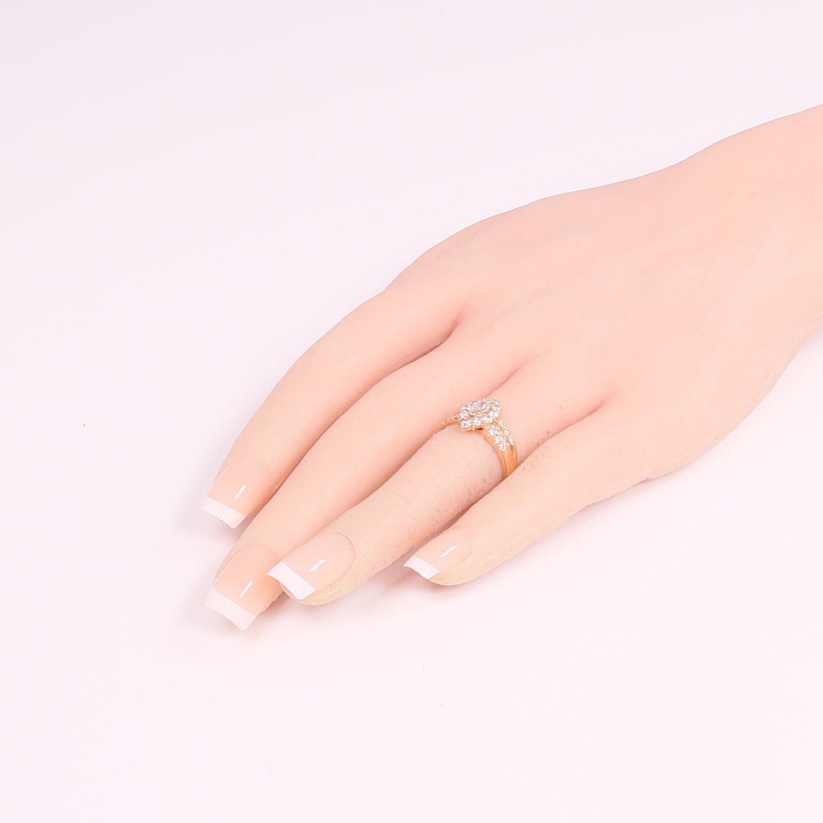 JEWELRY 18K玫瑰金Diamond Ring鑽石戒指