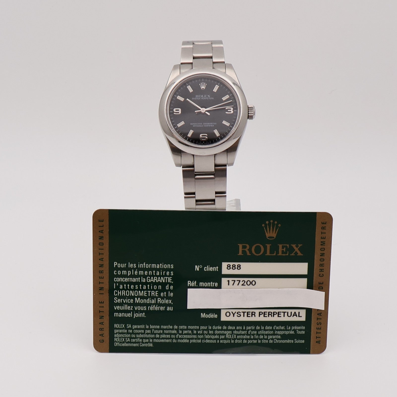 ROLEX Oyster Perpetual 177200