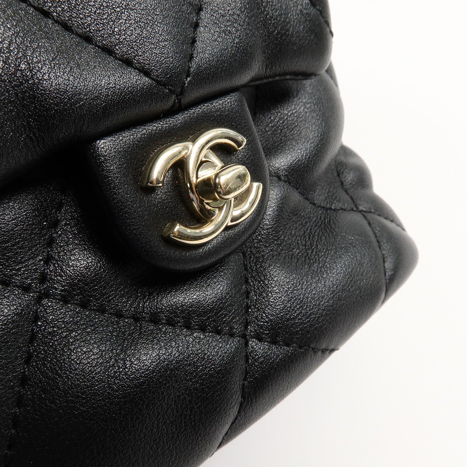 CHANEL 羊皮皮革Backpack背包