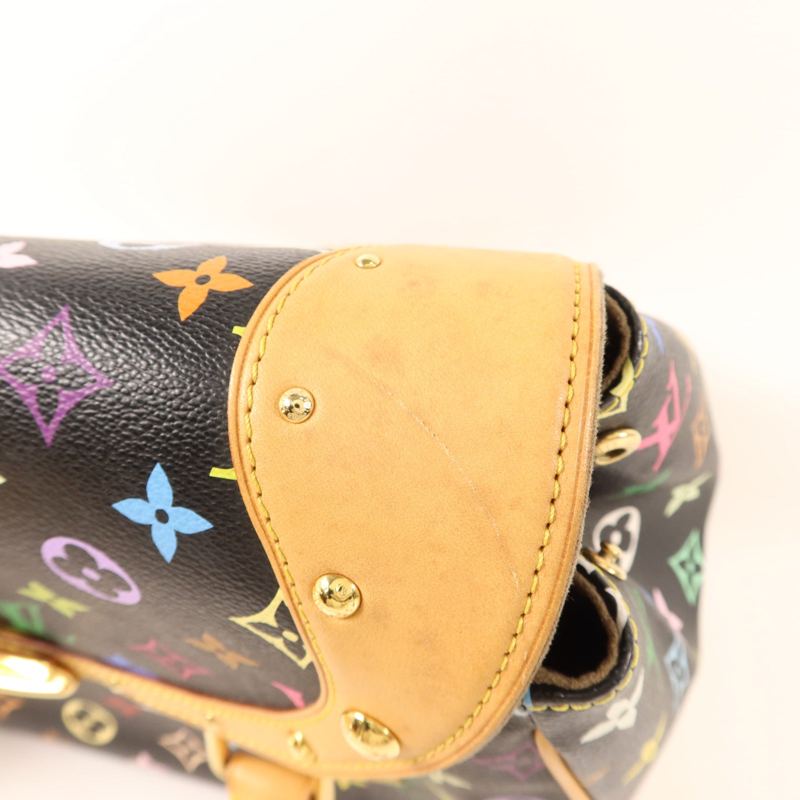 LOUIS VUITTON Monogram Multicolore Beverly GM金扣肩背袋