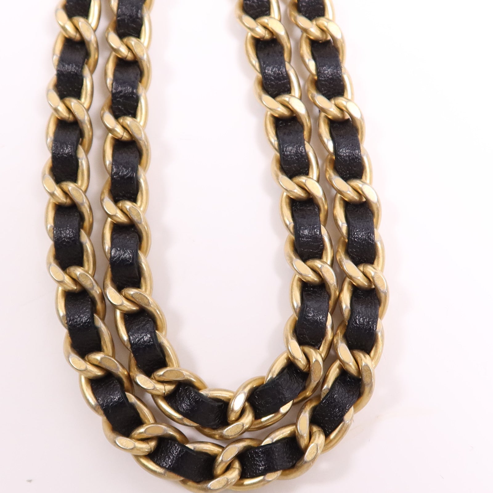 CHANEL 羊皮皮革Vanity Case金扣鏈帶肩背袋