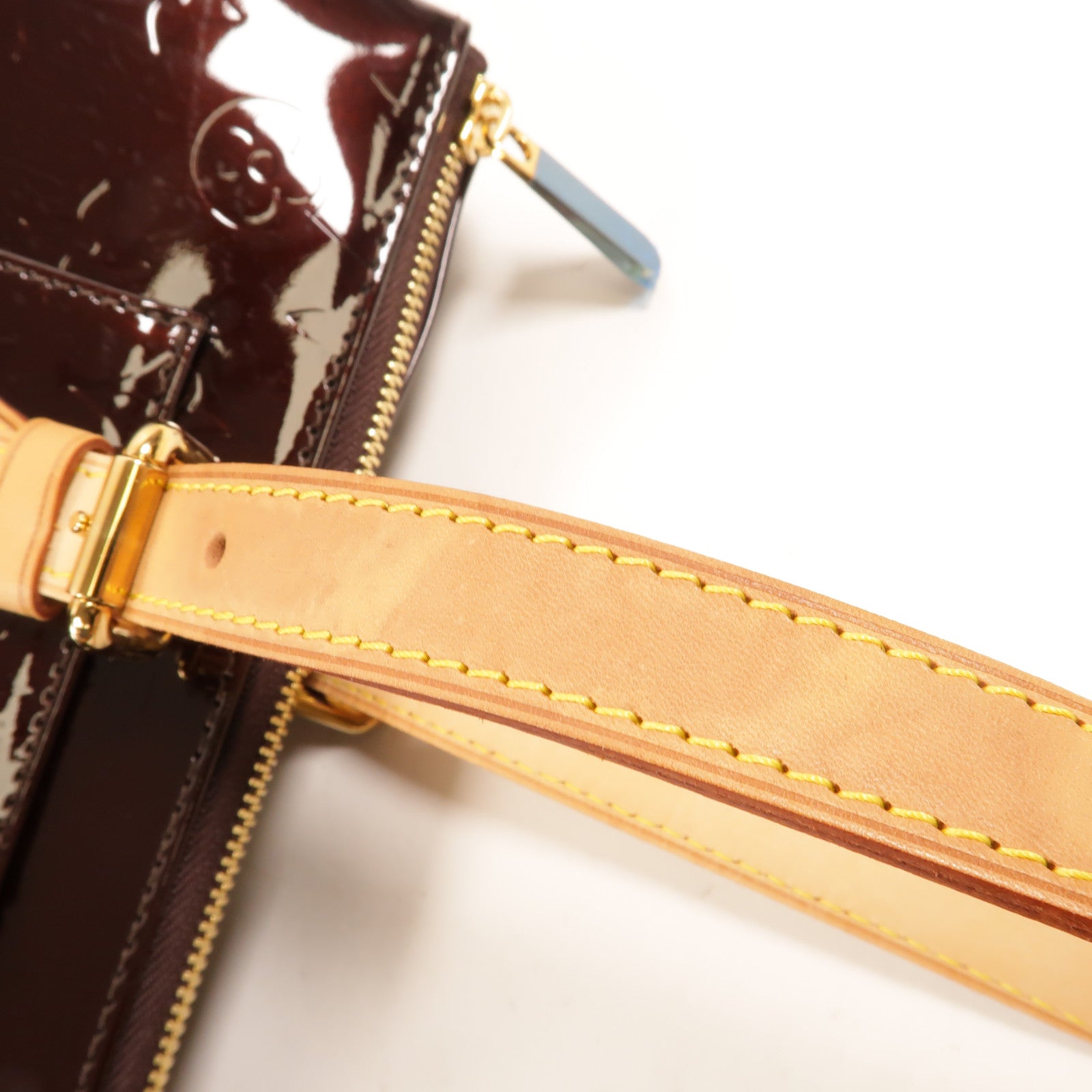 LOUIS VUITTON Vernis Rosewood Avenue金扣肩背袋