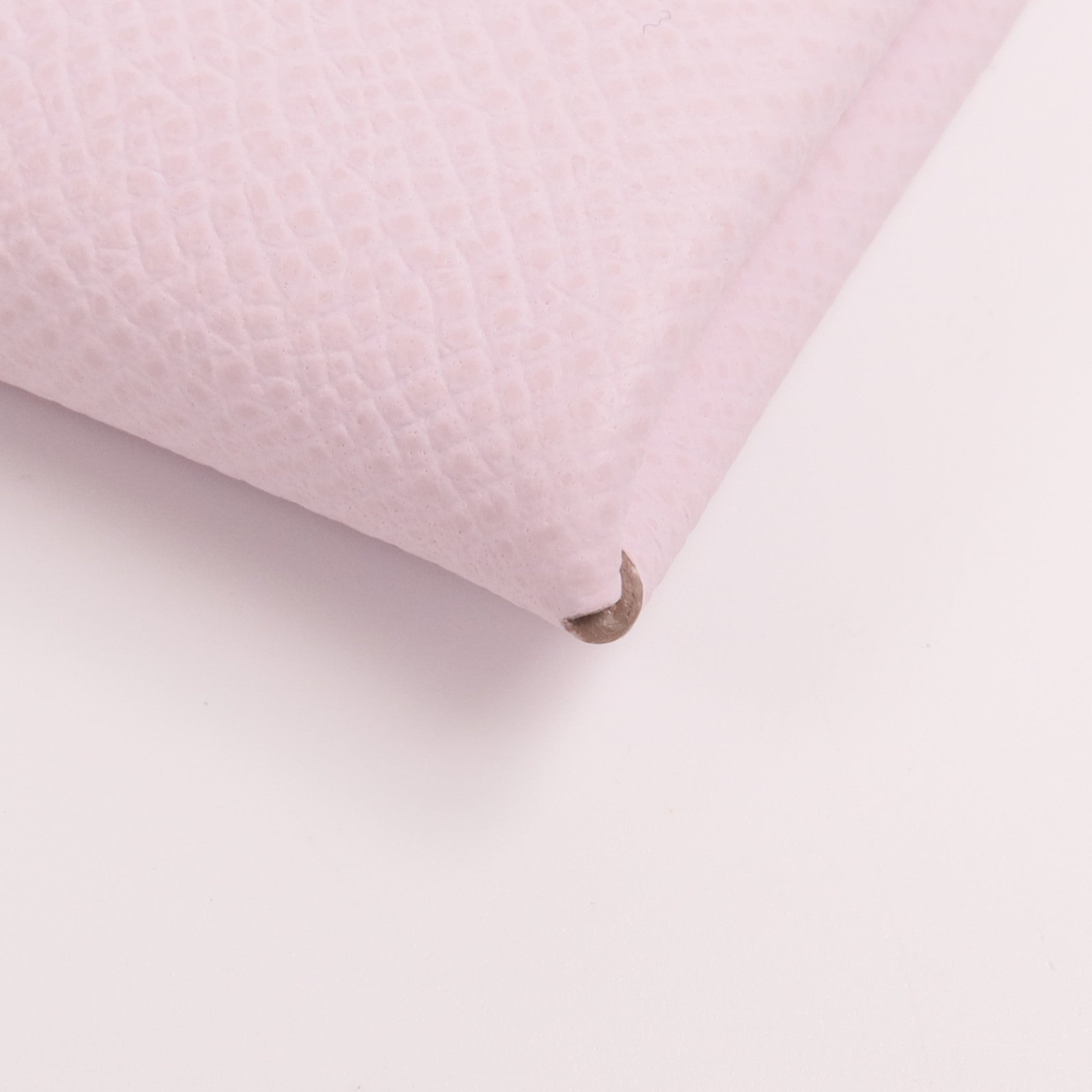 HERMES Epsom皮革Calvi Card Holder卡片套Mauve Pale