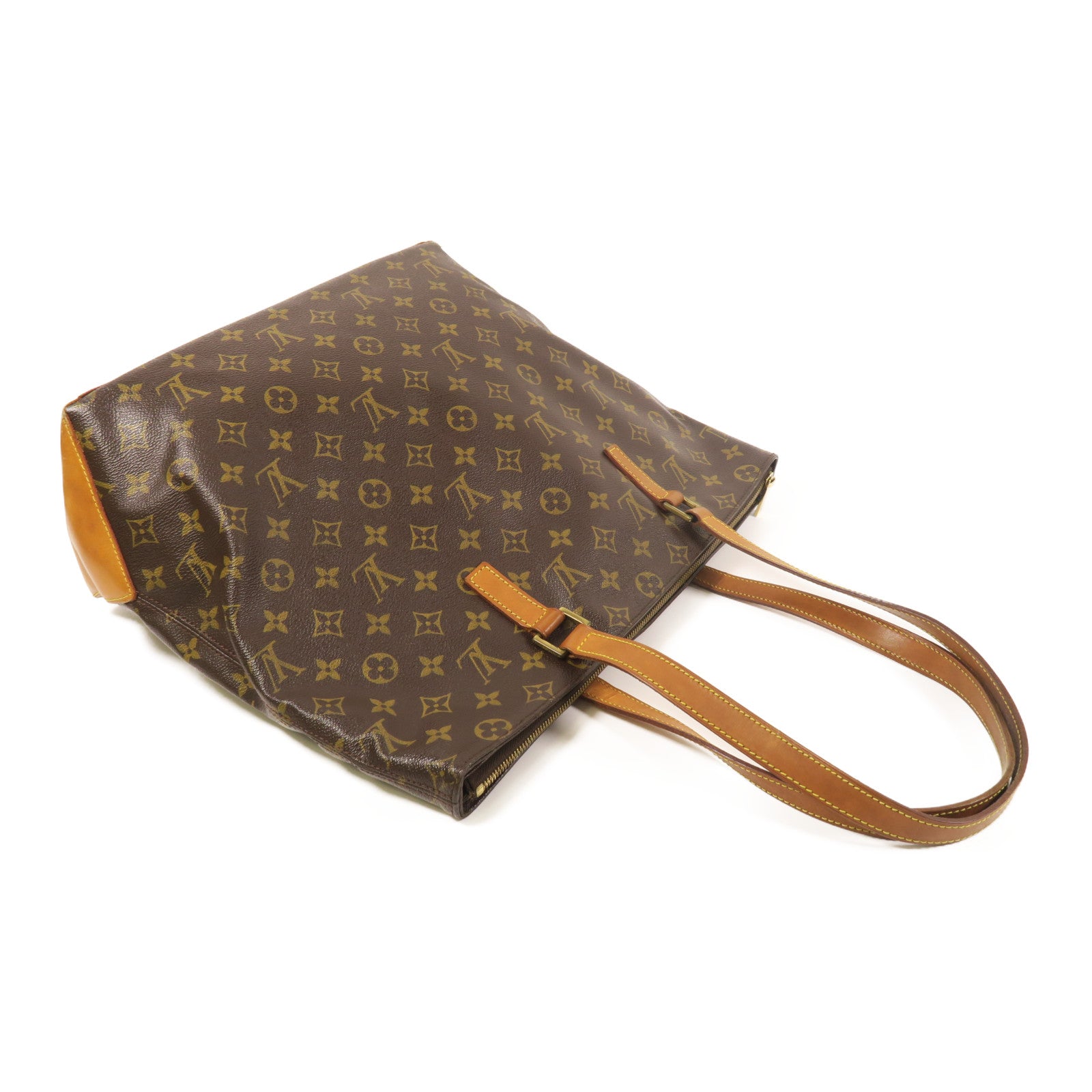 LOUIS VUITTON Monogram Cabas Alto金扣肩背袋