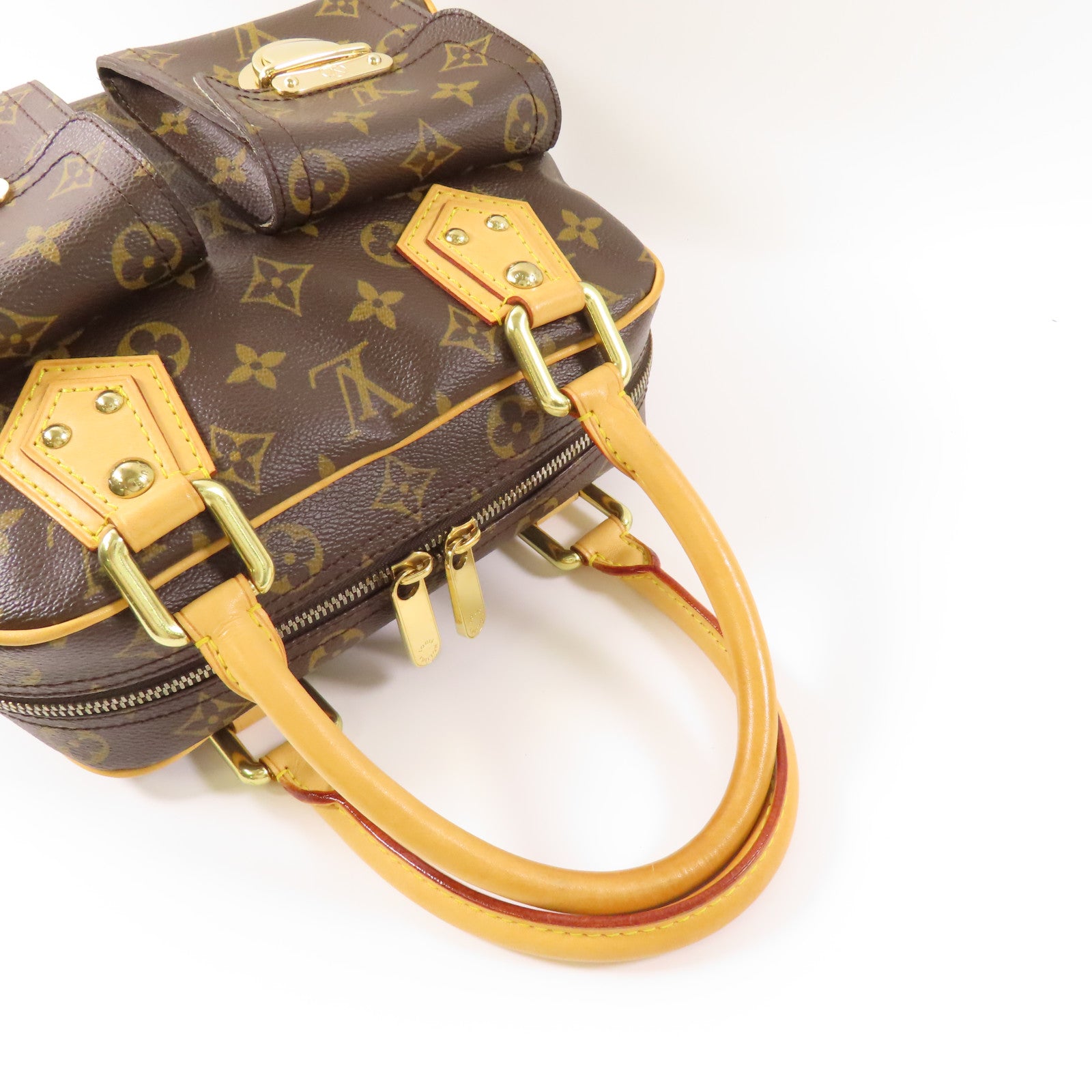 LOUIS VUITTON Monogram Manhattan PM手挽袋