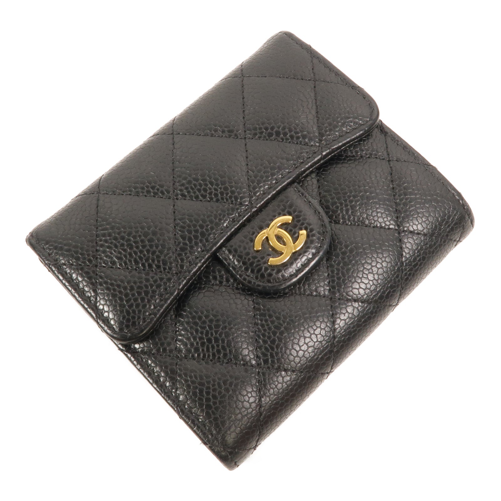 CHANEL 牛皮皮革Classic Small Flap Wallet錢包