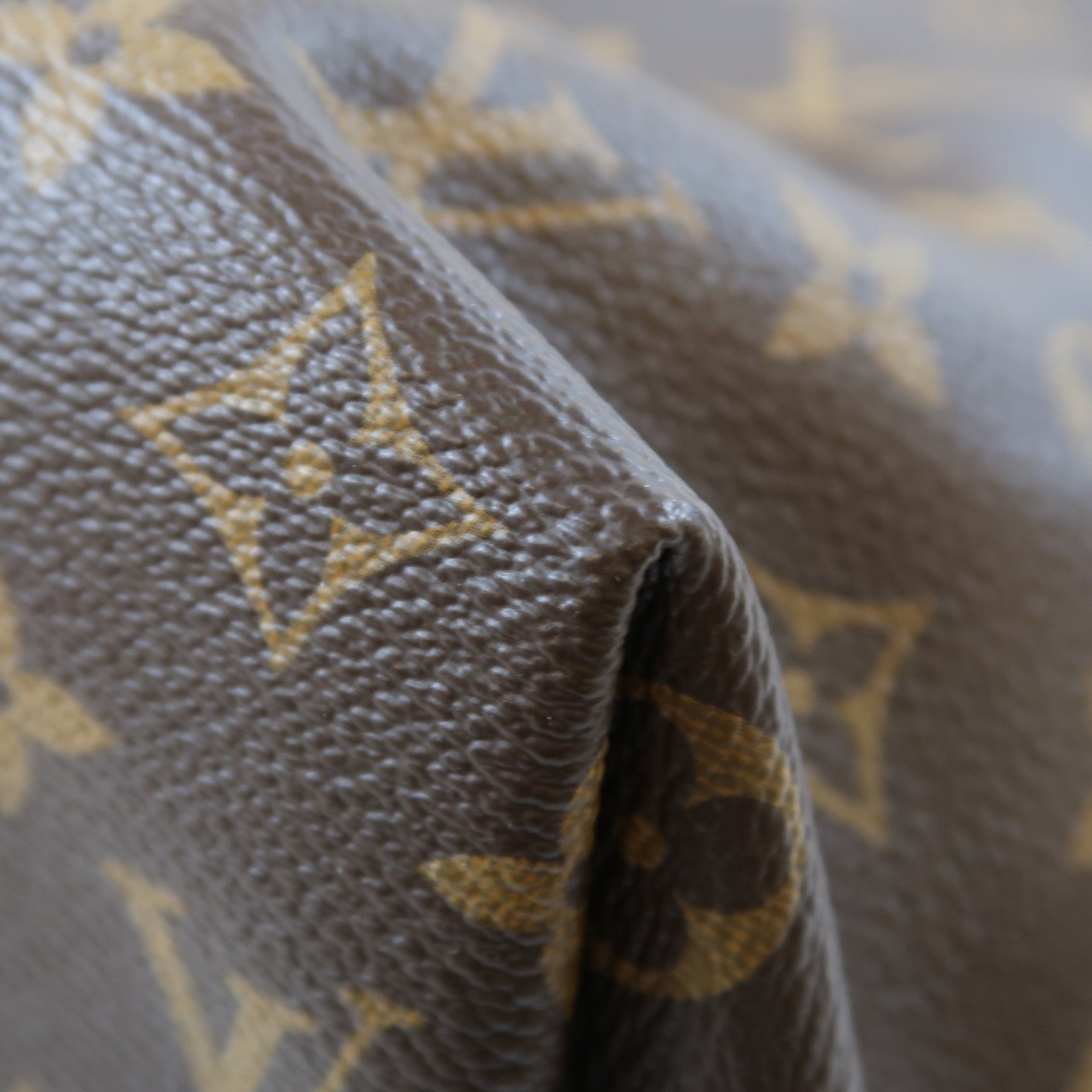 LOUIS VUITTON Monogram Graceful MM金扣肩背袋啡色