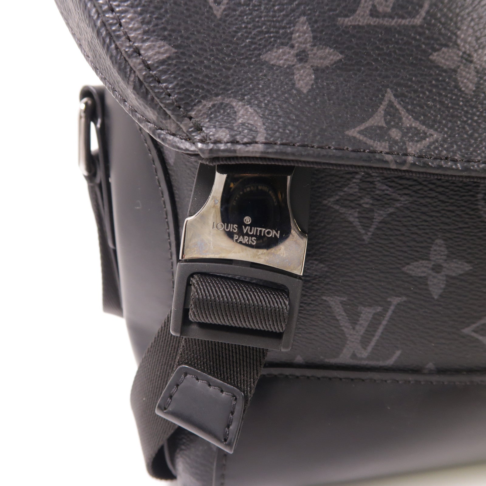 LOUIS VUITTON LV Messenger PM Voyager Shoulder Bag M40511 Monogram Eclipse Black