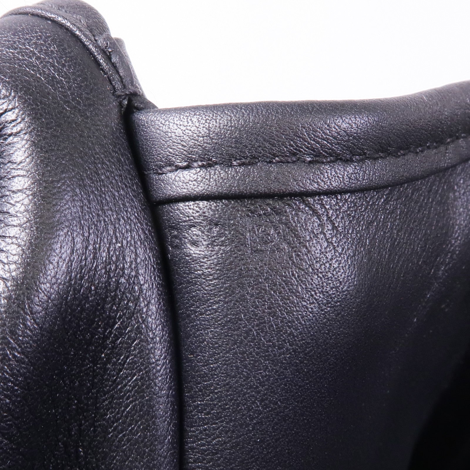 HERMES Swift皮革Barda銀扣肩背袋/斜挎包Noir