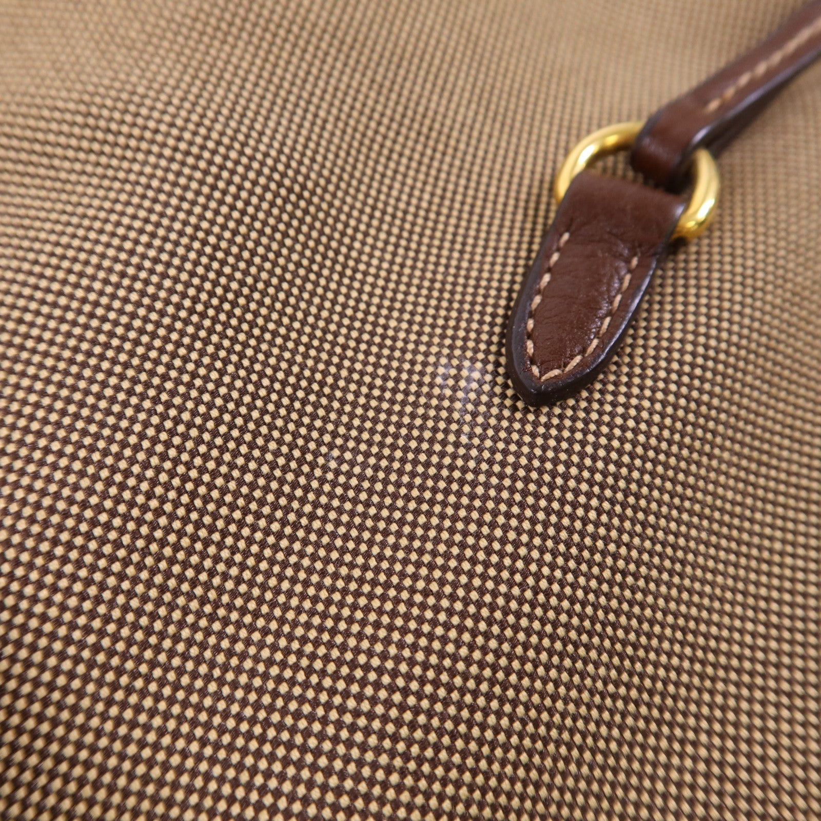 PRADA 帆布Tote Bag金扣手挽袋